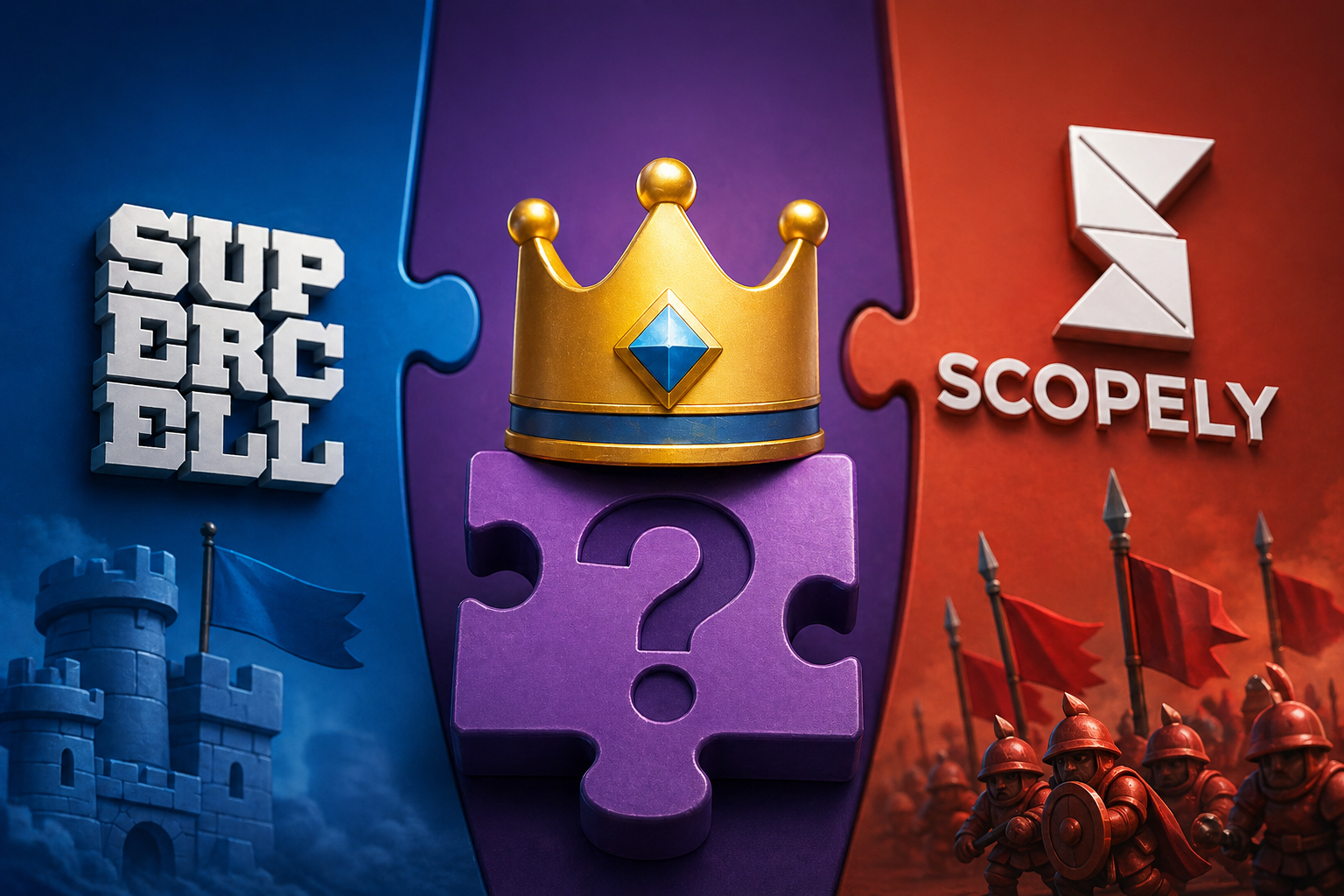 Supercell's Puzzling Gamble, Scopely’s War on Clones, and the Royal Kingdom Problem