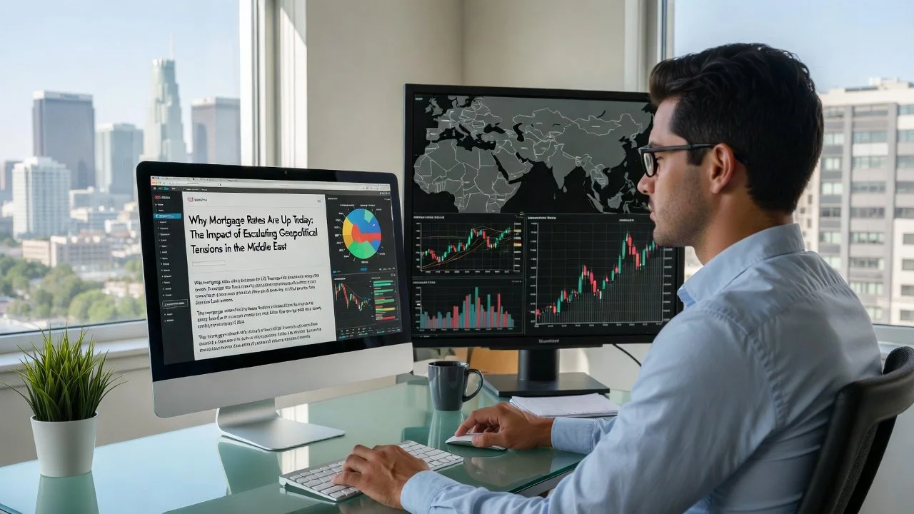 Why Mortgage Rates Are Up Today: The Impact of Escalating Geopolitical Tensions in the Middle East
