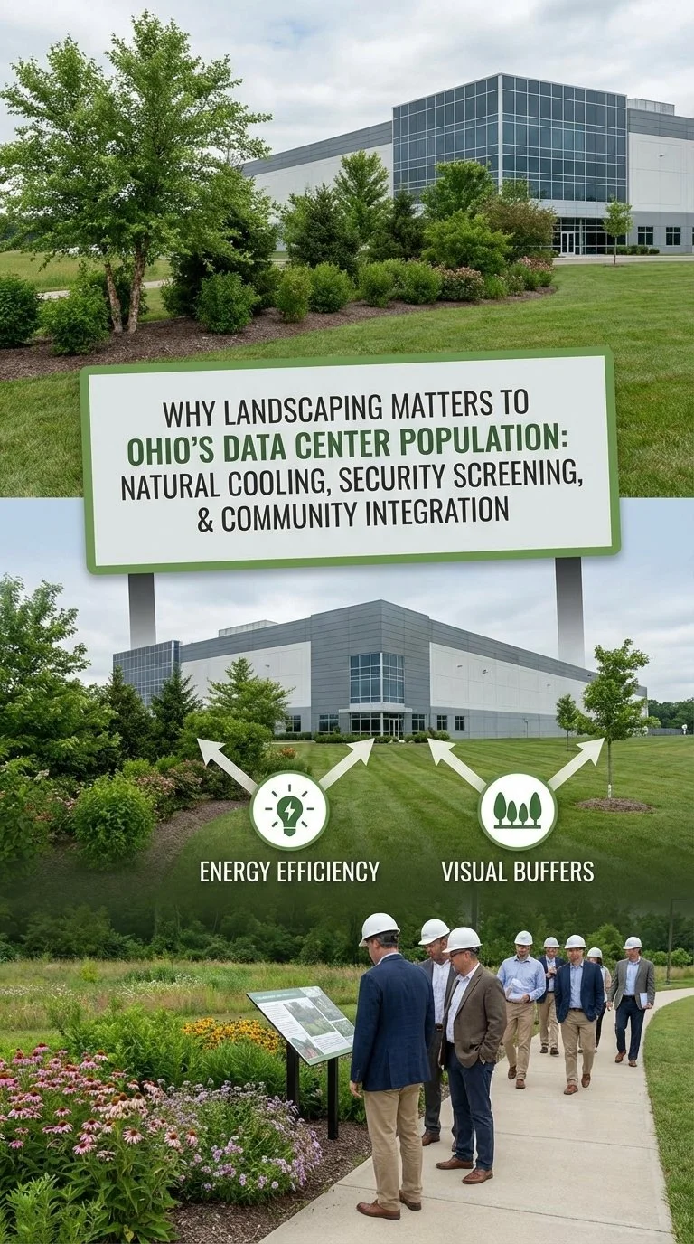 The $21B Infrastructure Buffer: Why Landscaping is the Secret Weapon for Ohio Data Centers