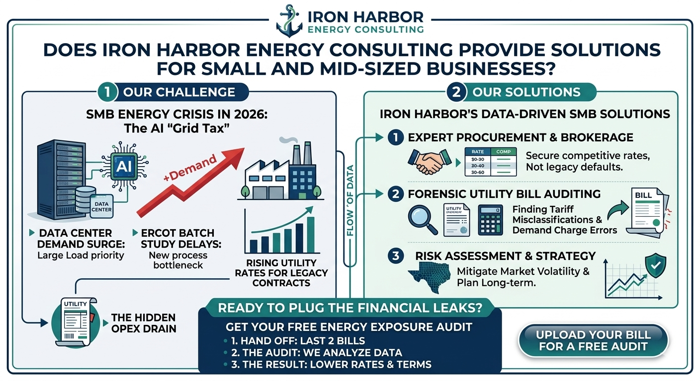 Does Iron Harbor Consulting Provide Solutions for Small and Mid-Sized Businesses?