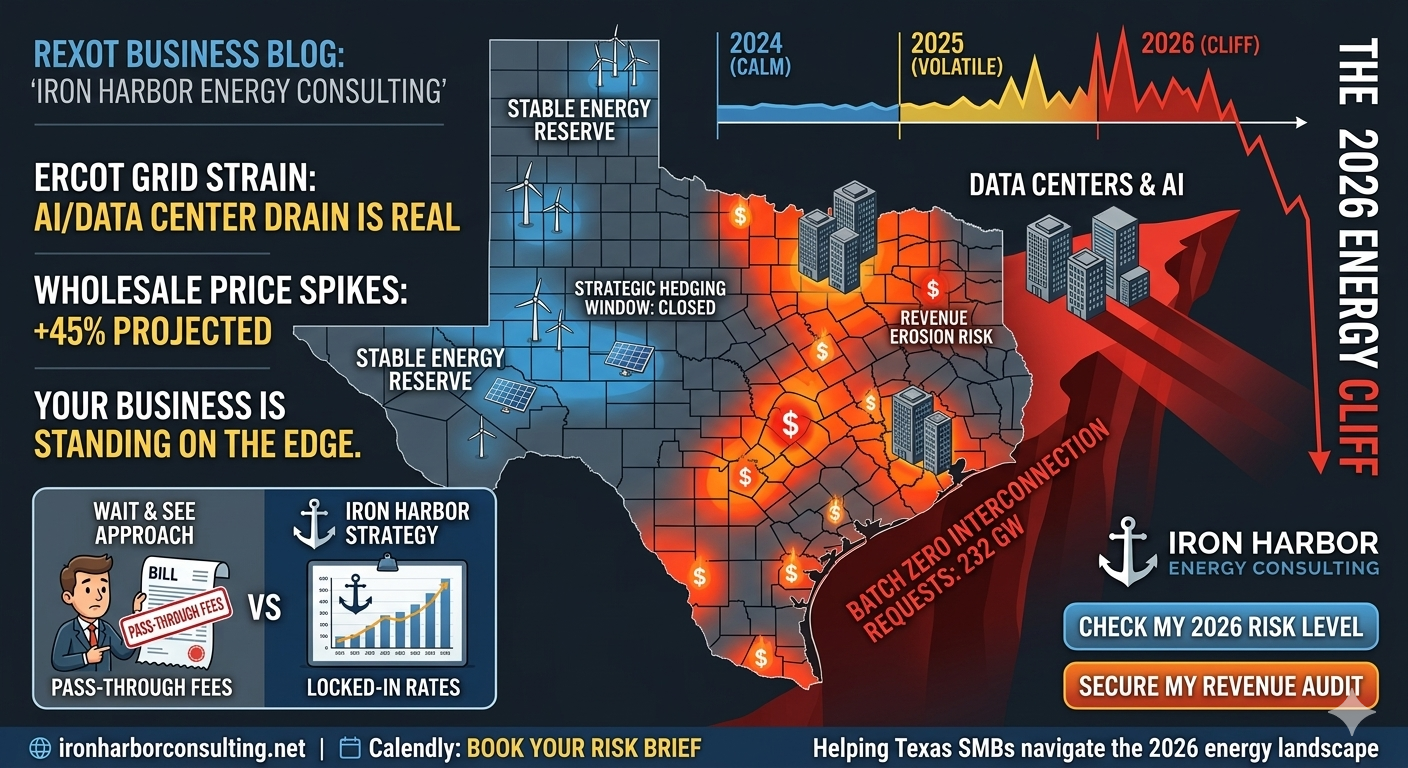 ​The 2026 Energy Cliff: Why "Batch Zero" is the Last Exit for Texas Businesses
