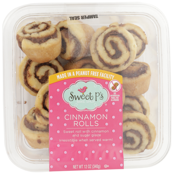 Sweet P's Mini Cinnamon Rolls