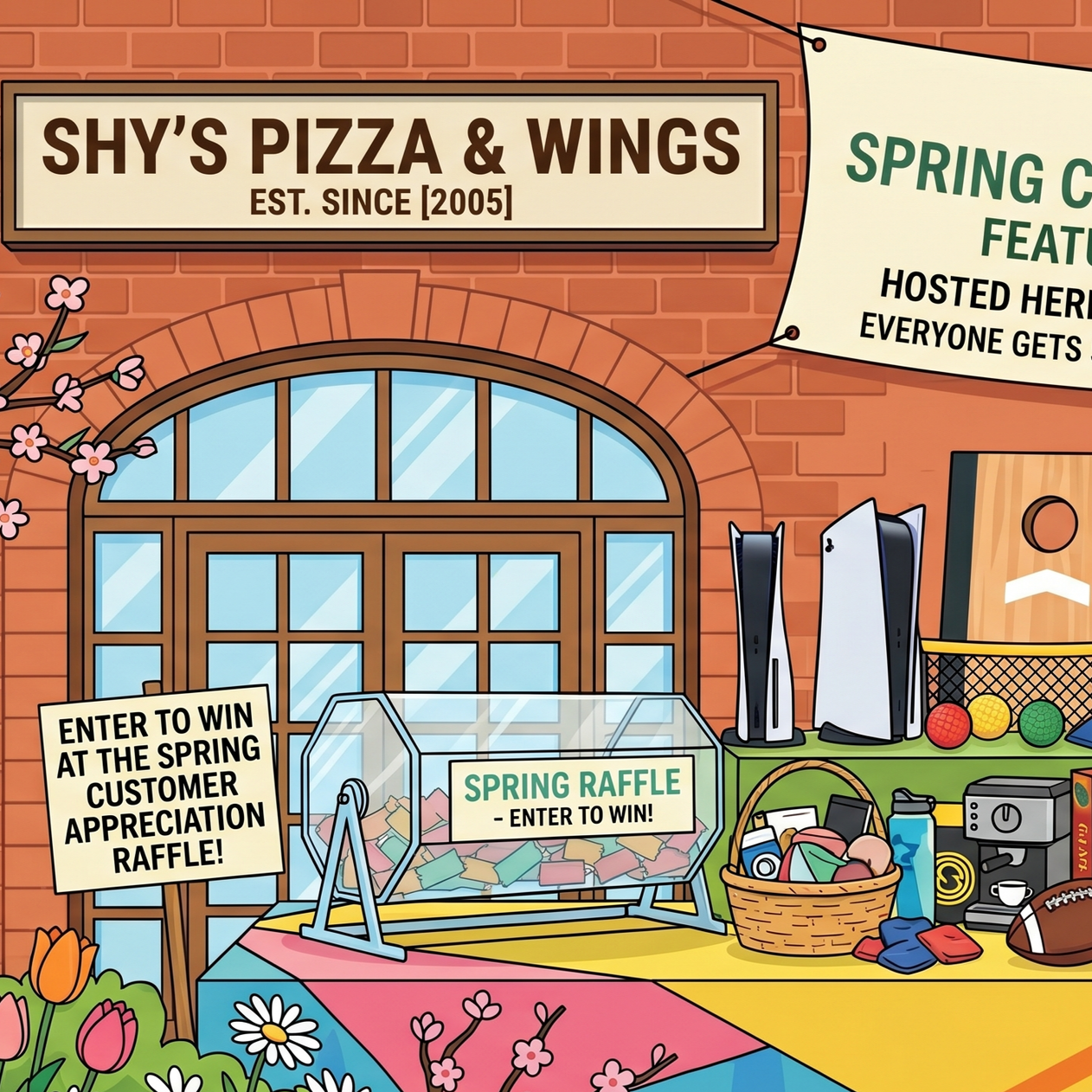 🍕 Pizza, Prizes, and Your Next Move: Spring Appreciation Raffle!