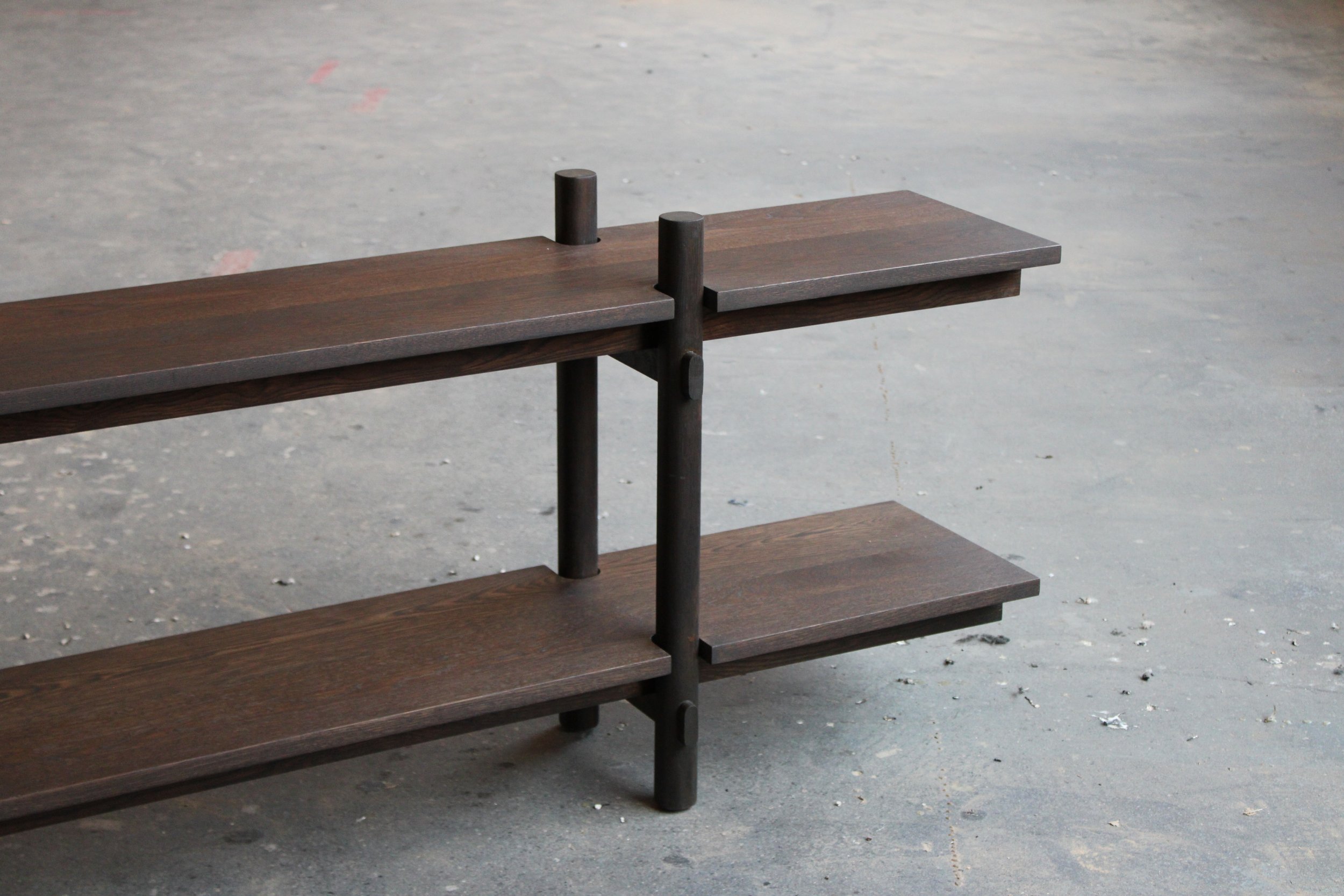 Custom Console - American Oak.JPG