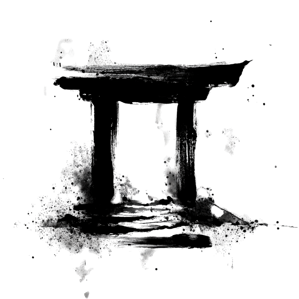 Dark image of a structure that appears to be a table or platform with supporting legs, with indistinct objects or damage around it, difficult to identify clearly.