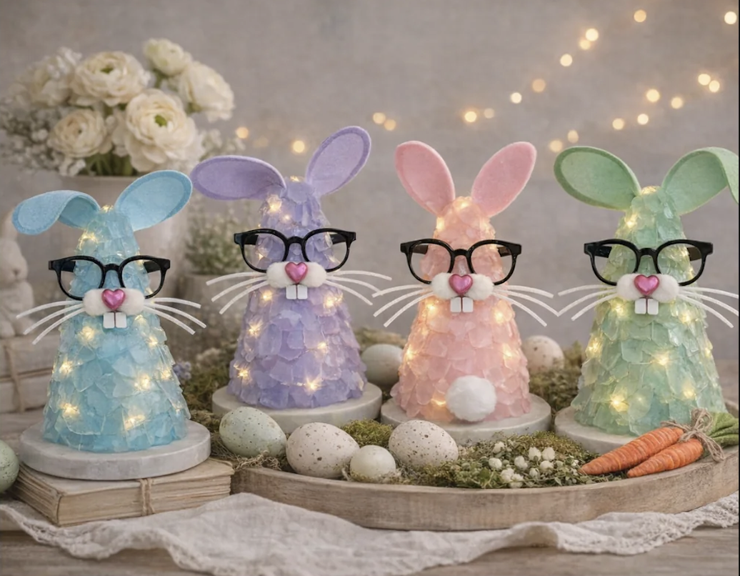 Sea Glass Easter Variety Bunnies - Kayleigh Millet.png