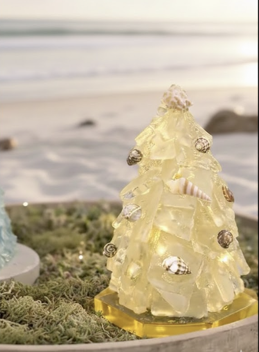 🌊🐚 Shores & Shimmer: The Sea Glass Tree Workshop 🐚🌊