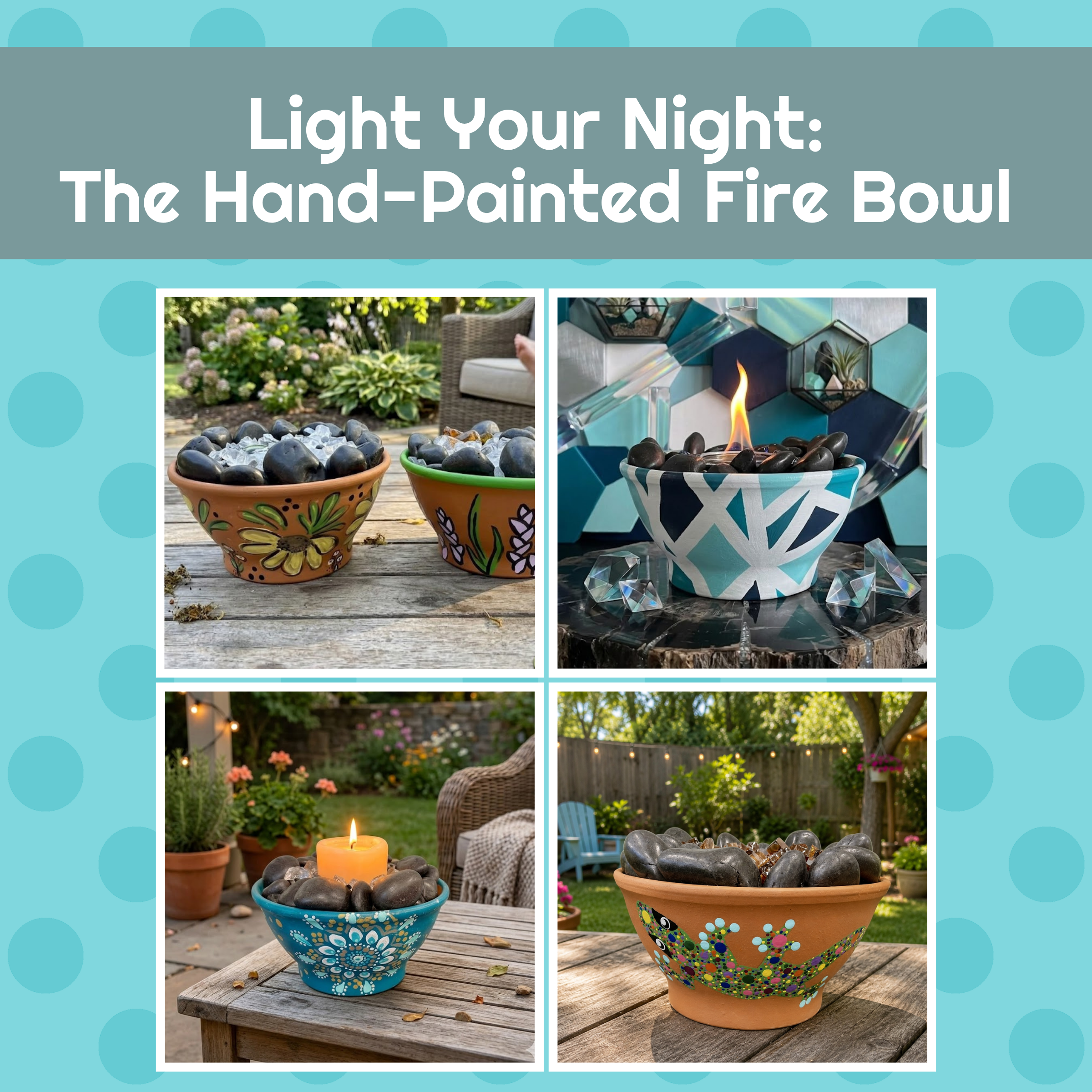 🔥 Light Your Night: The Hand-Painted Fire Bowl Workshop 🔥