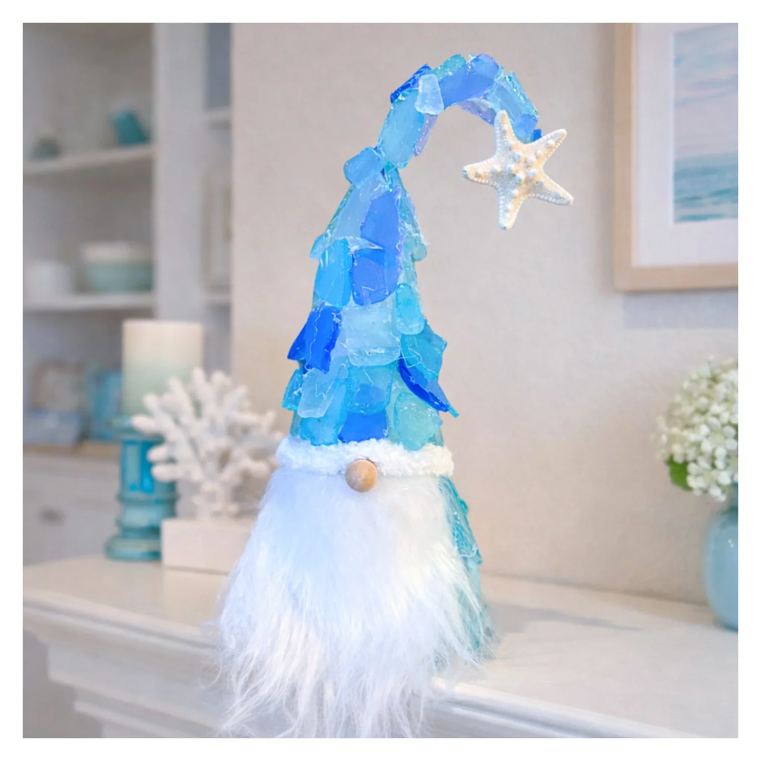 Santa Claus Blue Beach.webp