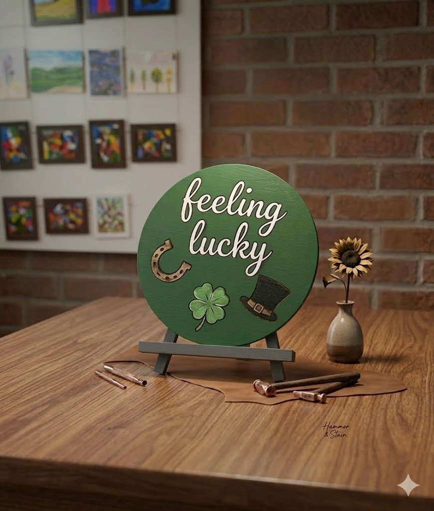 🎨 Pick • Paint • Play: The Hammer &amp; Stain Market Table 🎨