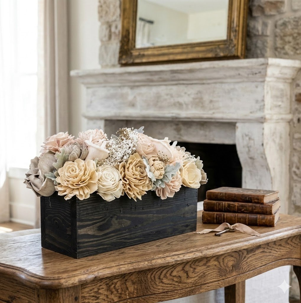 🌸 Bloom in Wood: The Hand-Drawn Flower Box Workshop 🌸