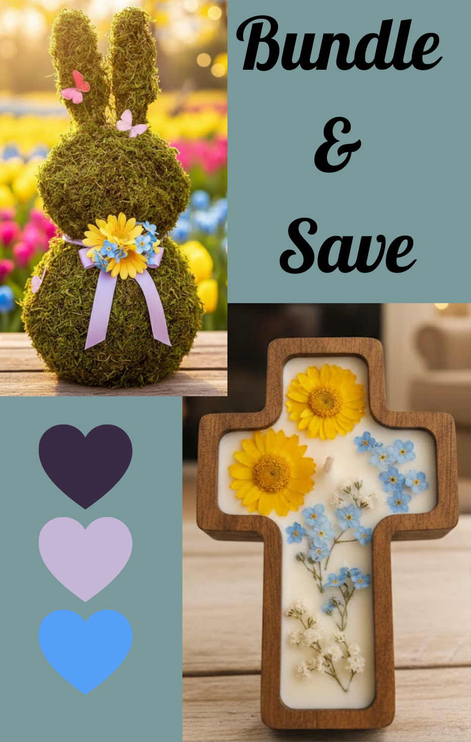 🐰🌿 Hop Into Spring: A Bunny, Wreath & Candle Experience 🌿🐰