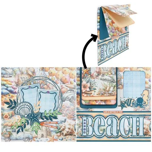 🌊 Beach Memories Scrapbooking Class 🐚