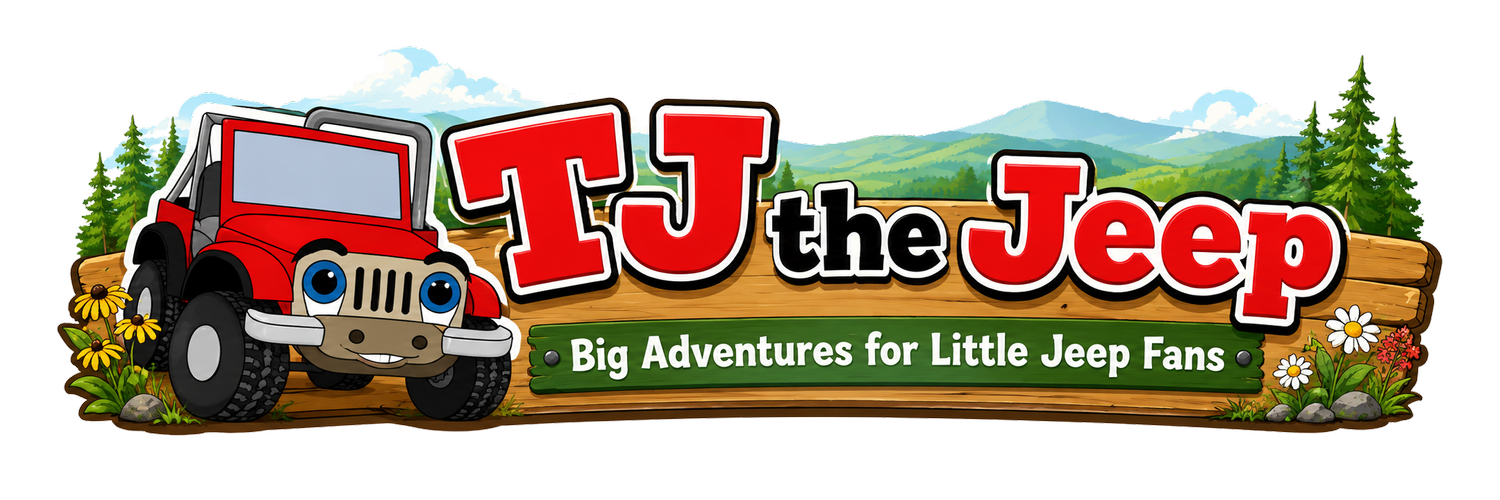 TJ the Little Red Jeep &amp; Friends