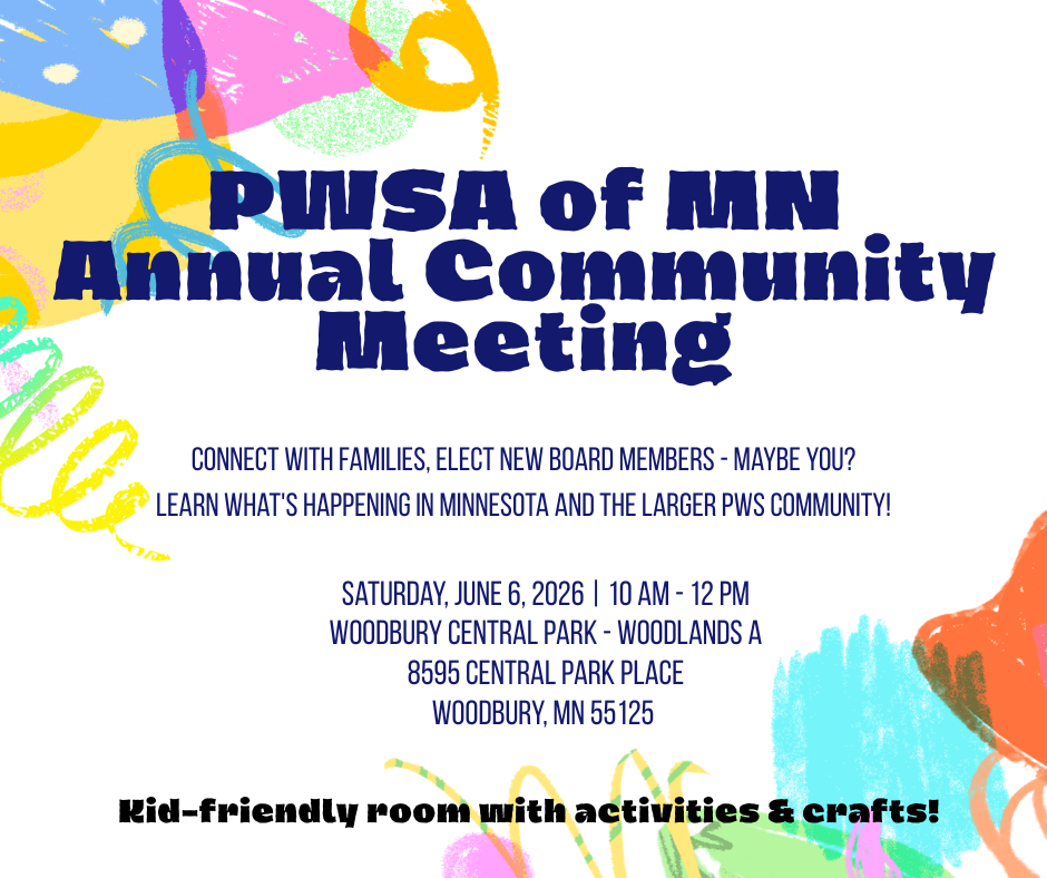 PWSA MN Community meeting flyer