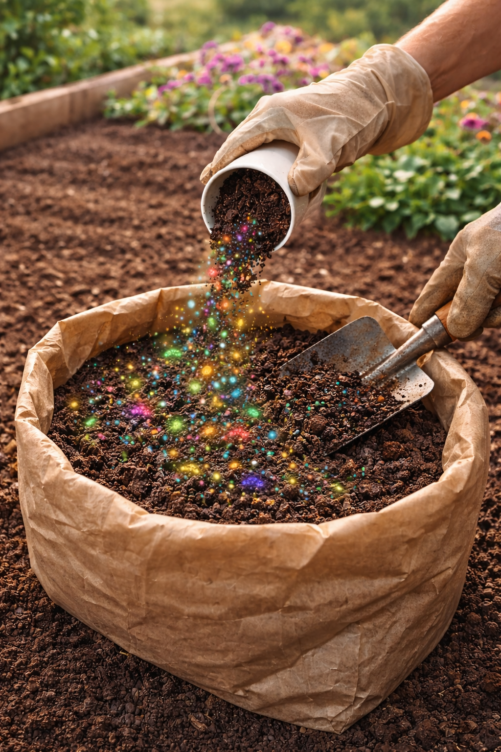 How do you use worm castings?  Mix worm castings into your potting mix, add worm castings as a top dressing, or place worm castings under new plantings when transplanting into new pots.