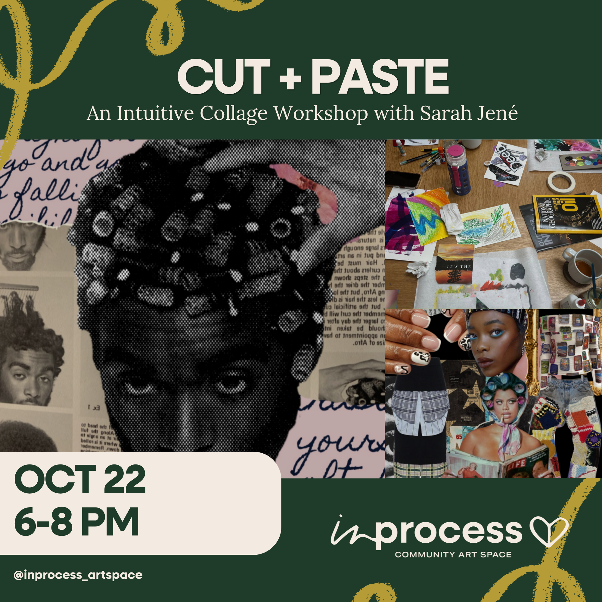Cut + Paste: An Intuitive Collage Workshop