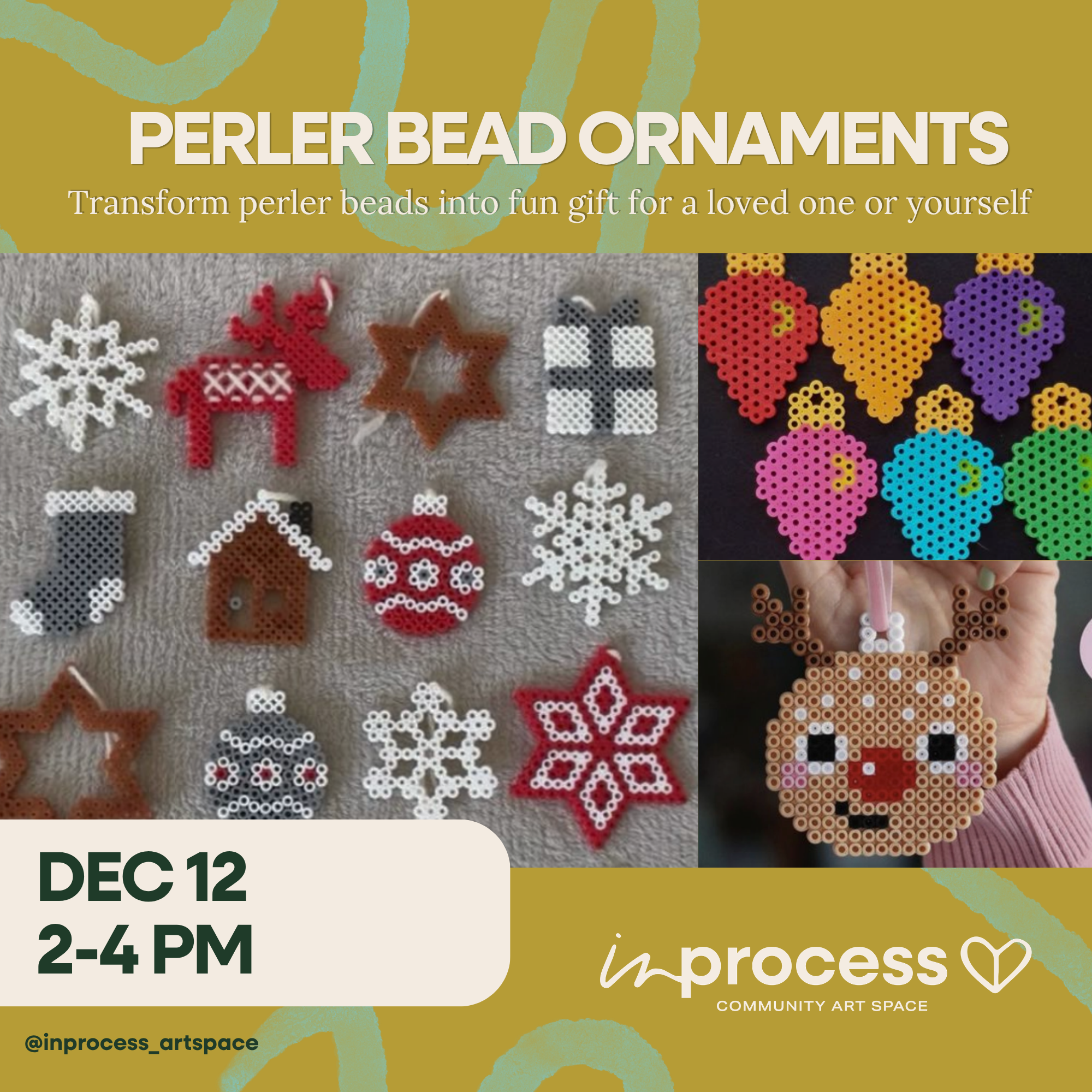 Perler Bead Ornaments