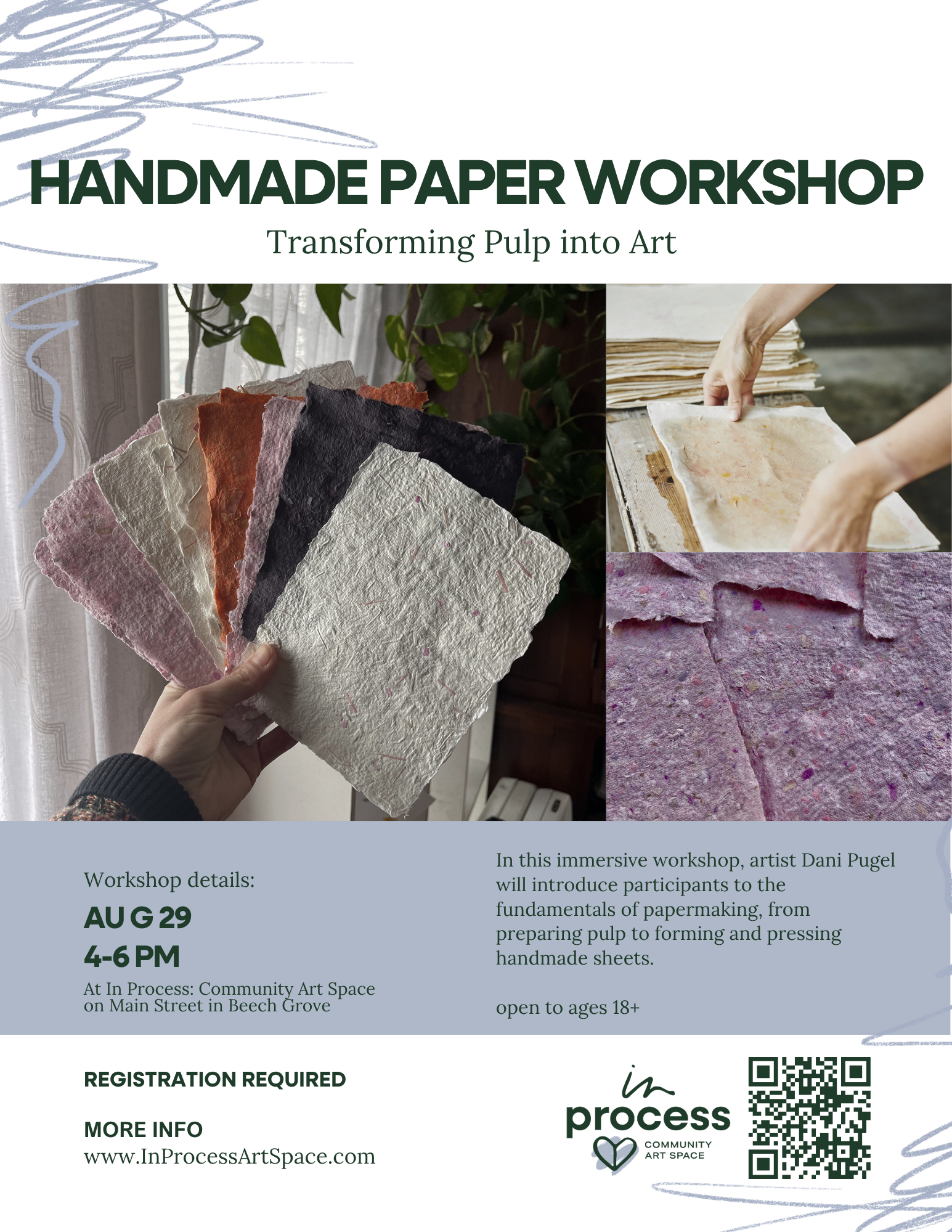 Handmade Paper Workshop: Transforming Pulp into Art - Aug 29