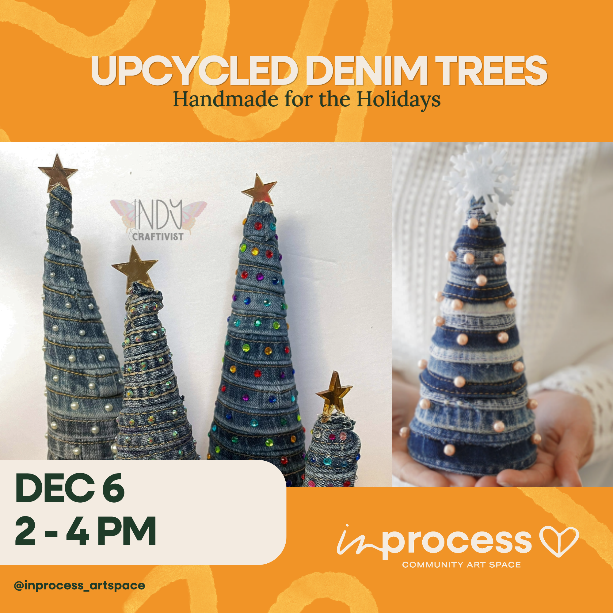 Upcycled Christmas Trees - 12/6