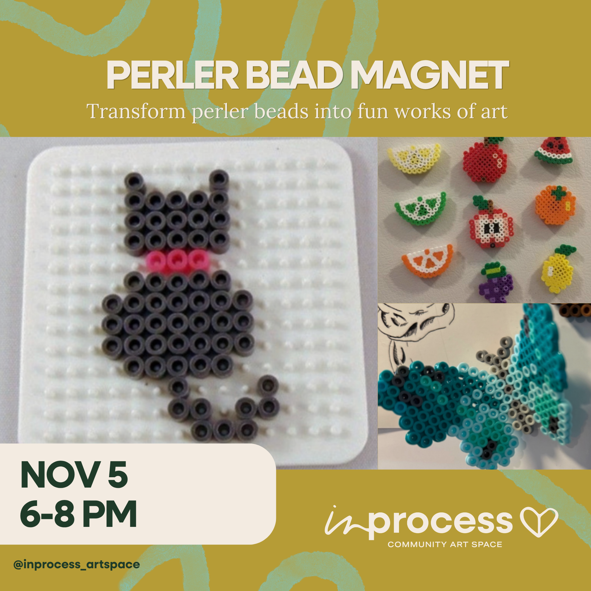 Perler Bead Magnets