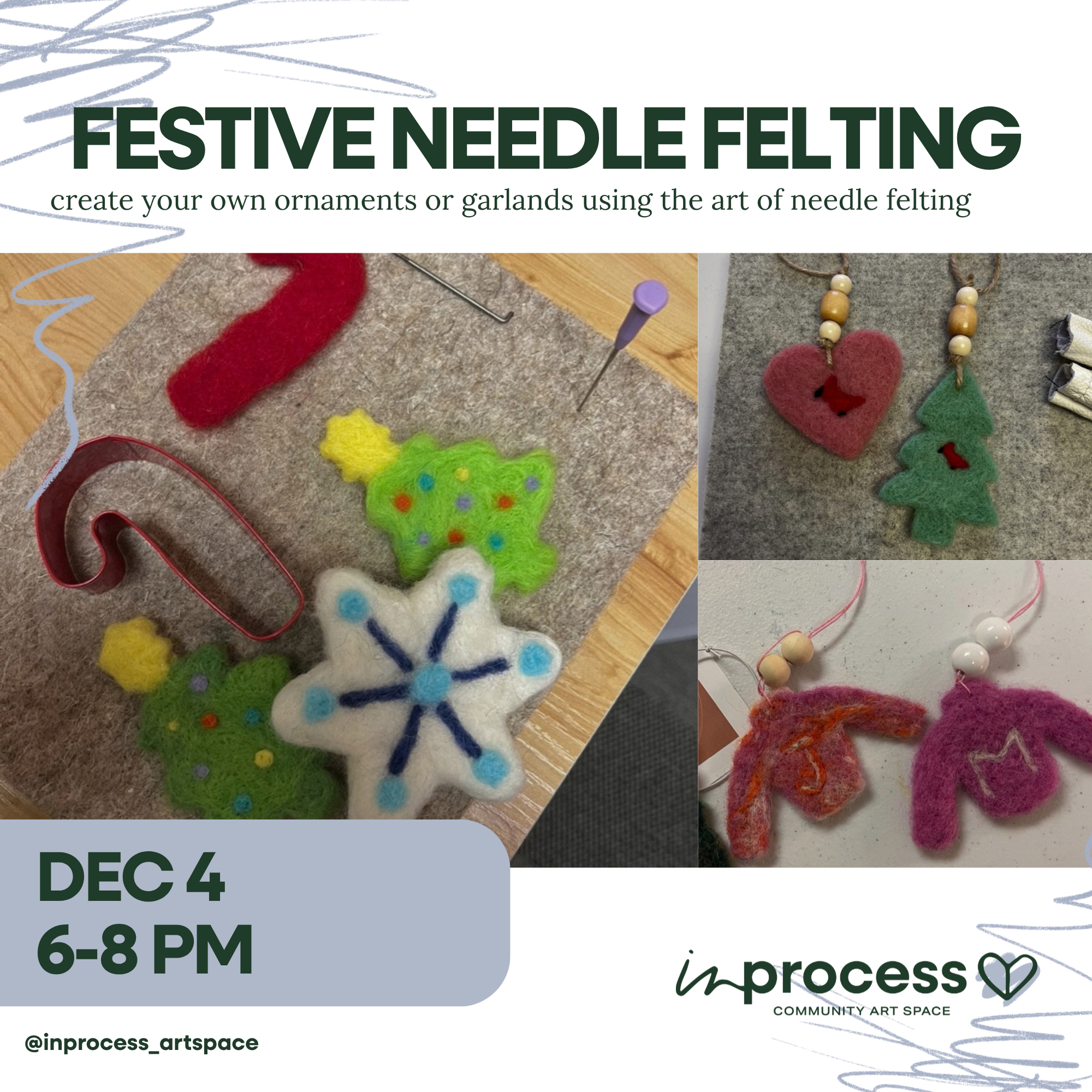 Festive Needle Felting Workshop