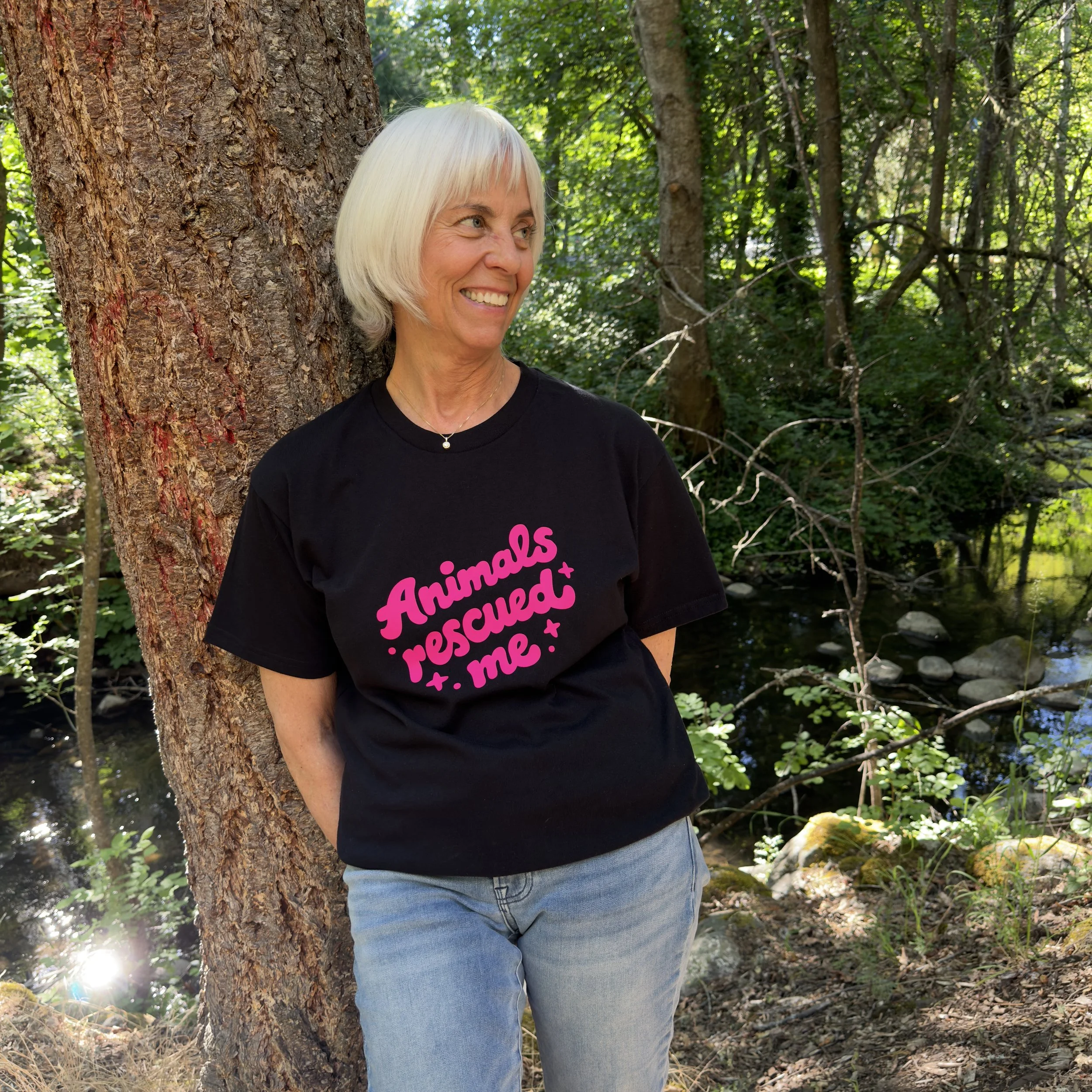 Animals Rescued Me tee