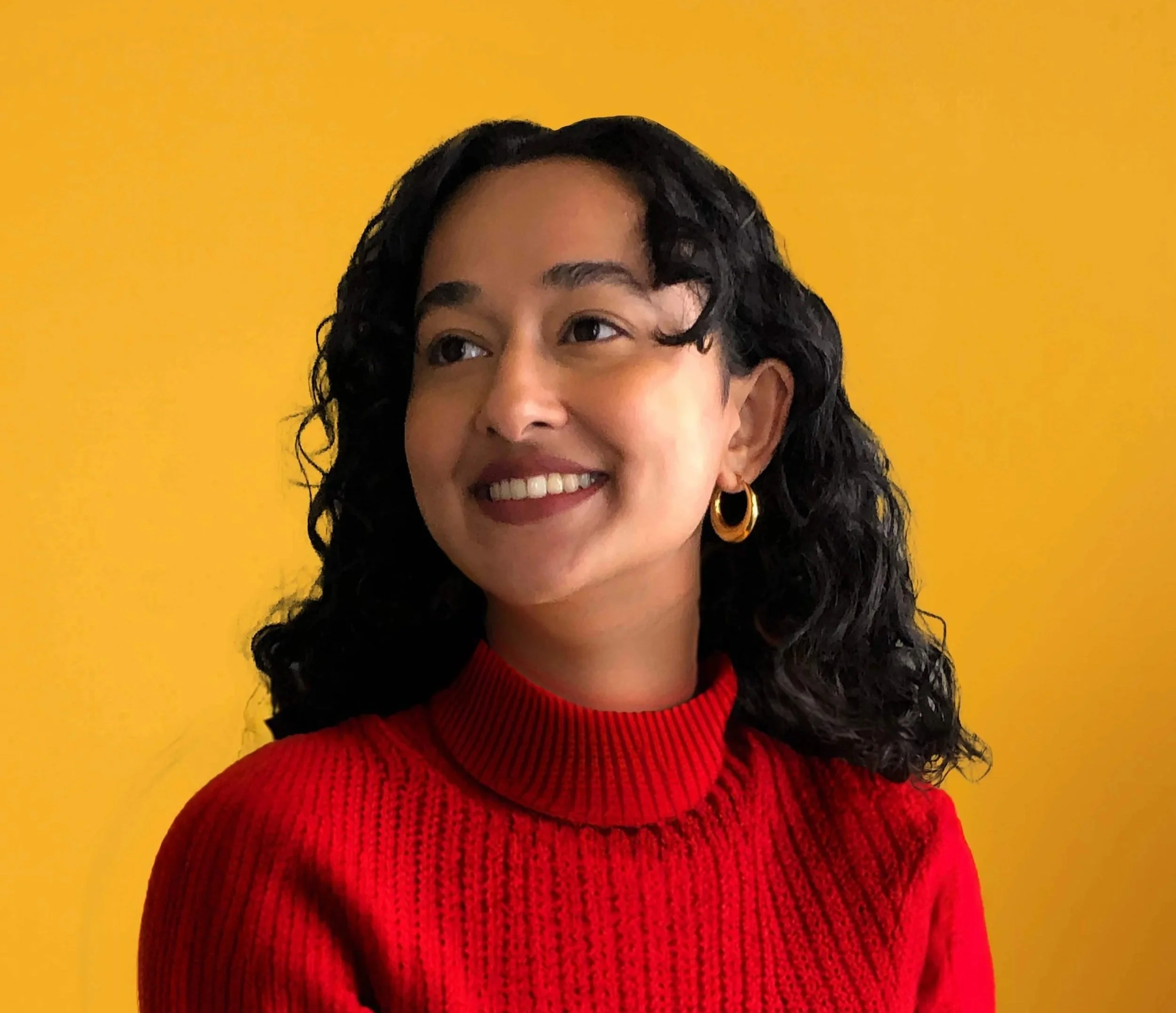 Image of a woman smiling