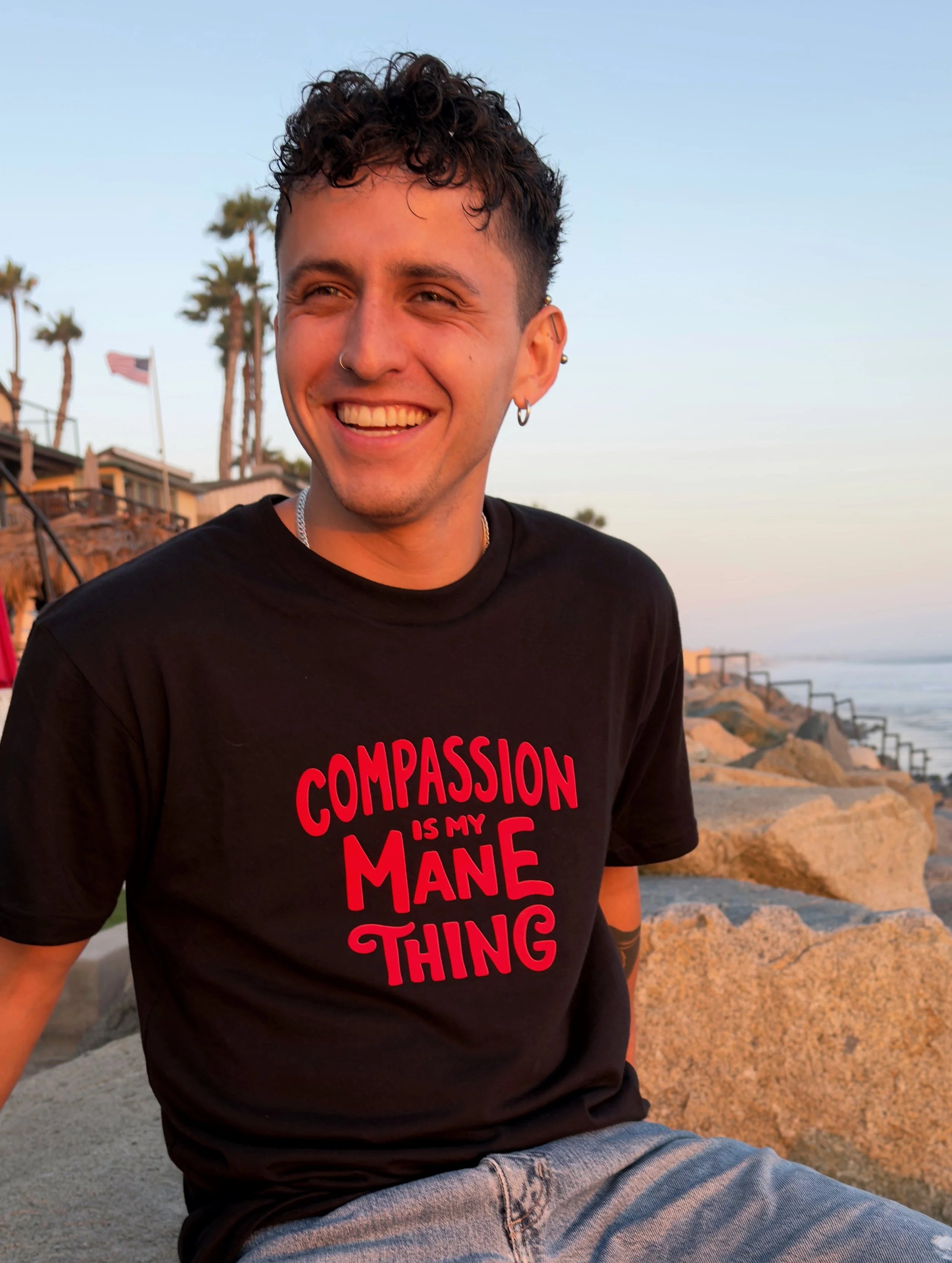 Compassion Is My Mane Thing tee