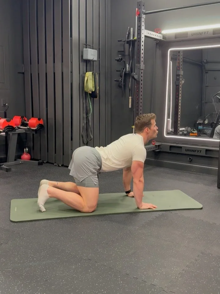 Sciatica Relief | Lower Back Pain Relief 

2 Rounds: Perform each movement/stretch for 30-seconds (both sides) 

1. Cat-Cow
2. Knee-to-Chest Stretch
3. Piriformis Stretch 
4. Puppy Pose 
5. Thread the Needle with Reach
6. Foot Elevated Hamstring Stre