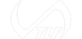 Company logo with a check mark and the letters 'TLF'