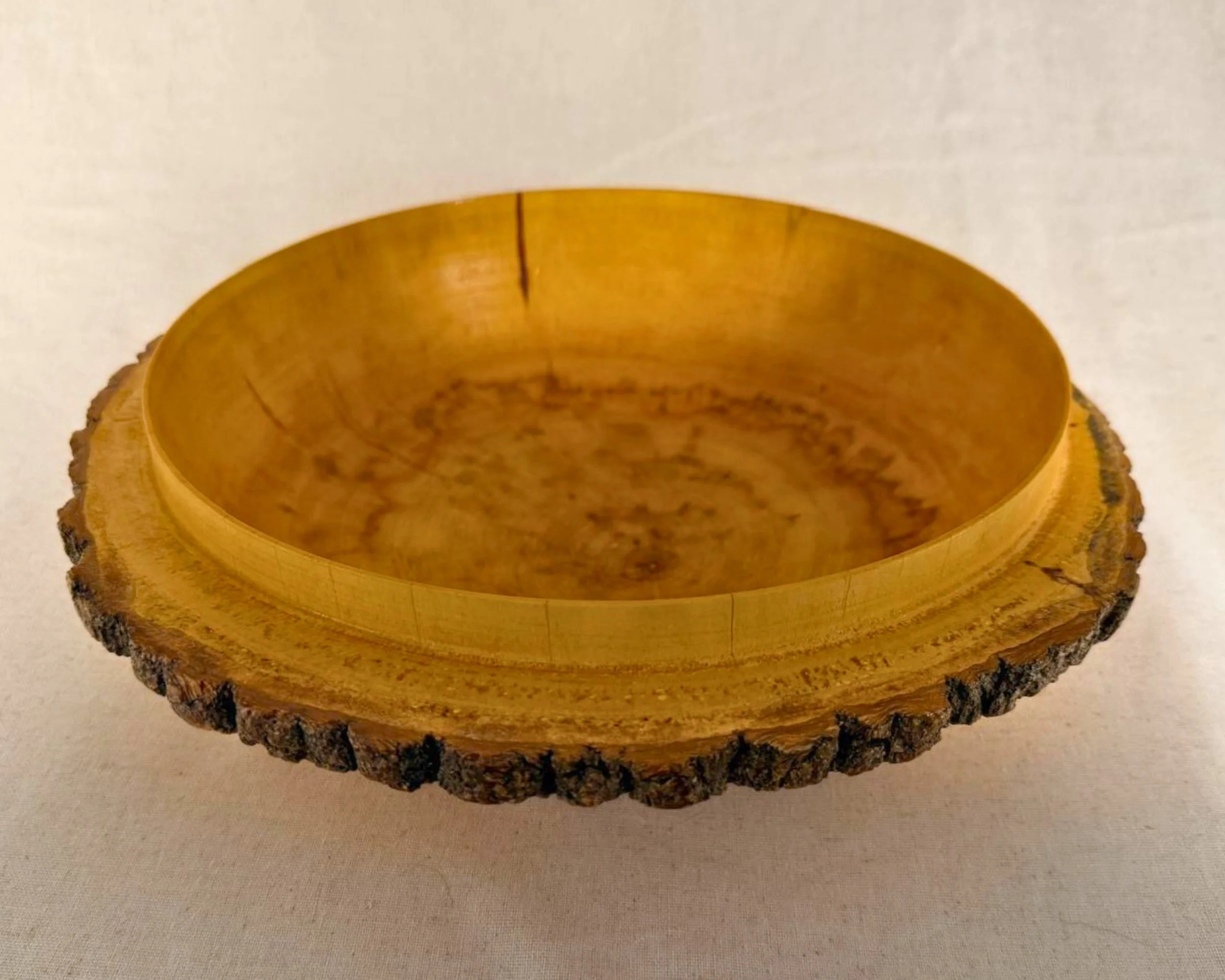 Reclaimed Walnut Live Edge Bowl