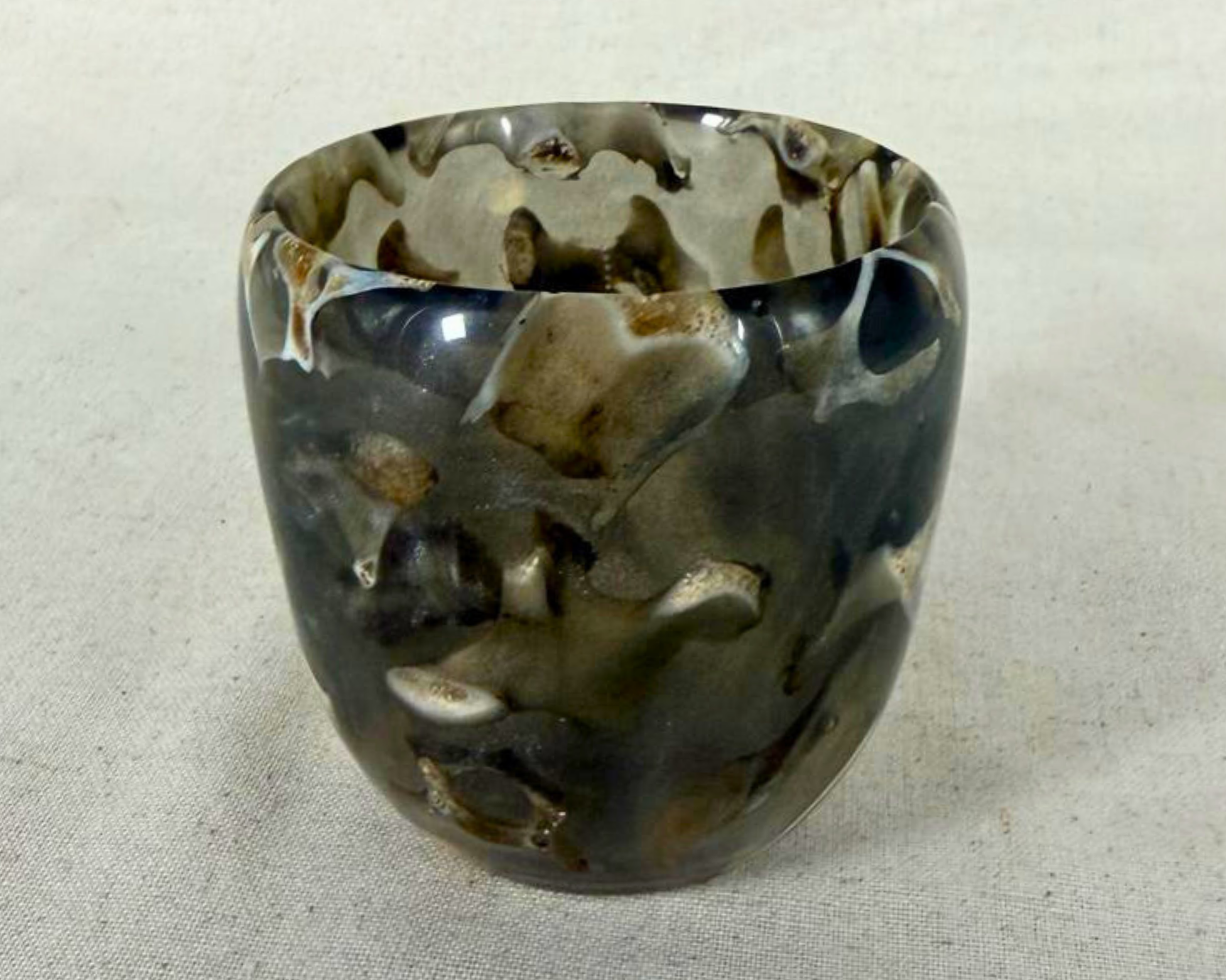 Vertebrae & Smoky Epoxy