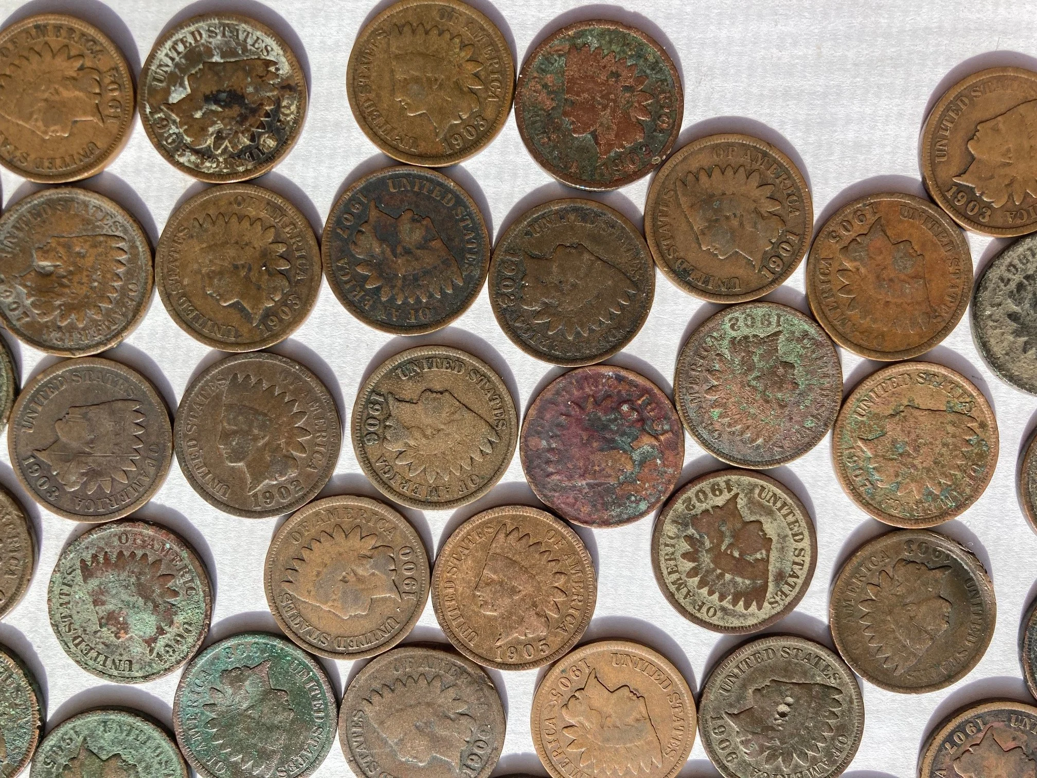 1900-1908 Indian Cents closeup 1.jpg