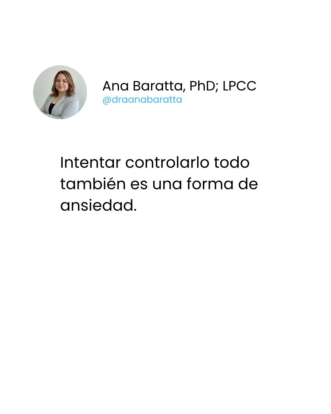 A veces no se percibe como ansiedad porque te ves funcional, responsable y &ldquo;organizada&rdquo;. Pero por dentro vives en alerta, intentando que nada falle para no sentirte peor. S&iacute;gueme para. M&aacute;s verdades sobre la ansiedad 💜 Dra. 
