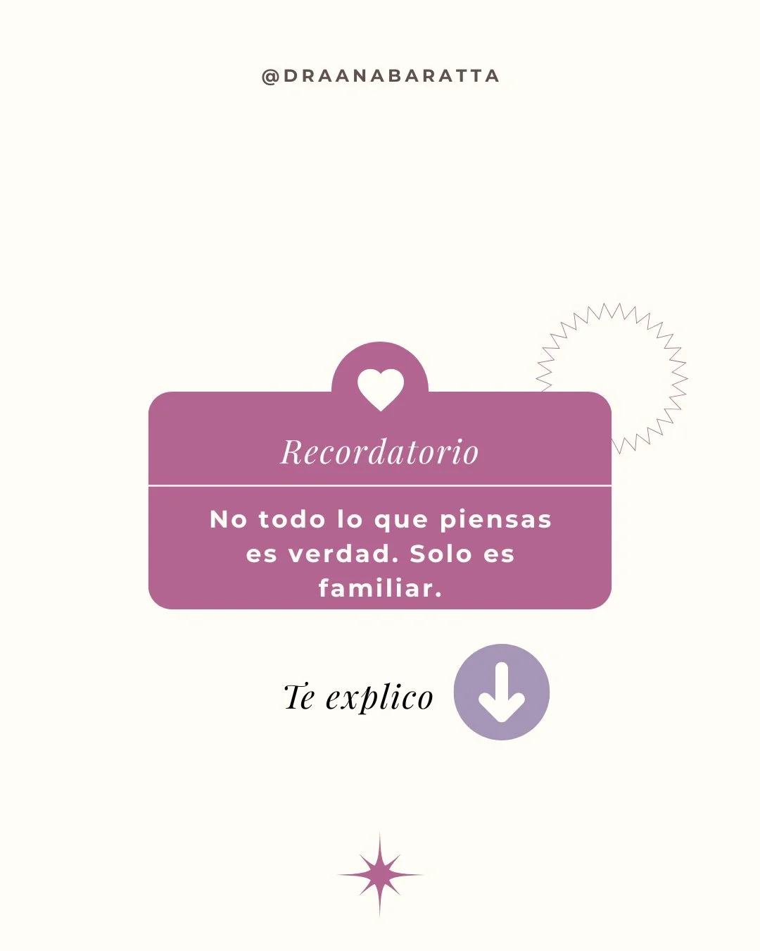 En terapia Cognitivo-Conductual trabajo las distorsiones cognitivas: pensamientos autom&aacute;ticos que se sienten verdaderos porque los has repetido mil veces, no porque sean hechos. Lo familiar no es lo mismo que lo cierto.

&iquest;Te reson&oacut