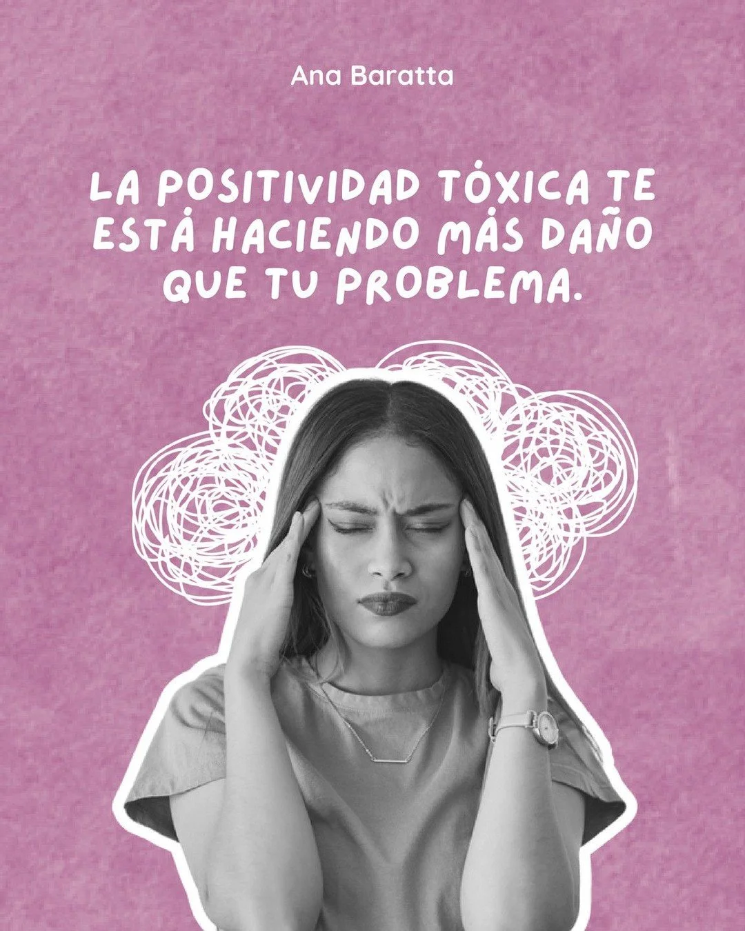 'Solo conf&iacute;a.' 'Piensa positivo.' Esas frases pueden hacer m&aacute;s da&ntilde;o del que imaginas, especialmente si eres mujer de fe. Desliza para ver por qu&eacute;. 💜@draanabaratta
#feypsicologia #saludmental #positividadtoxica #mujer #psi