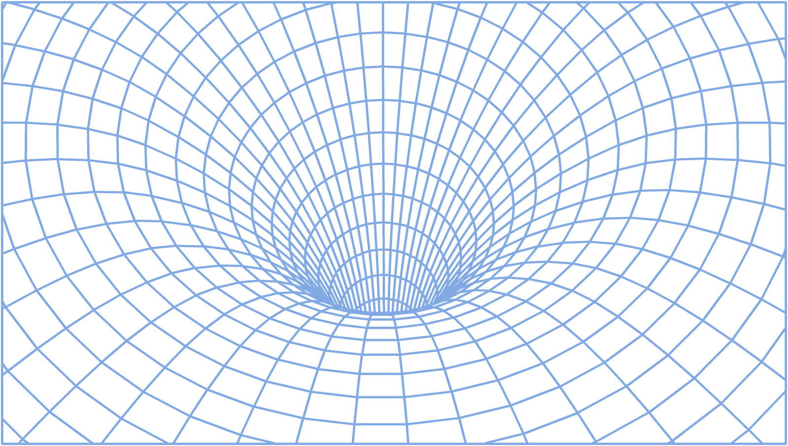 tunnel graphic wireframe