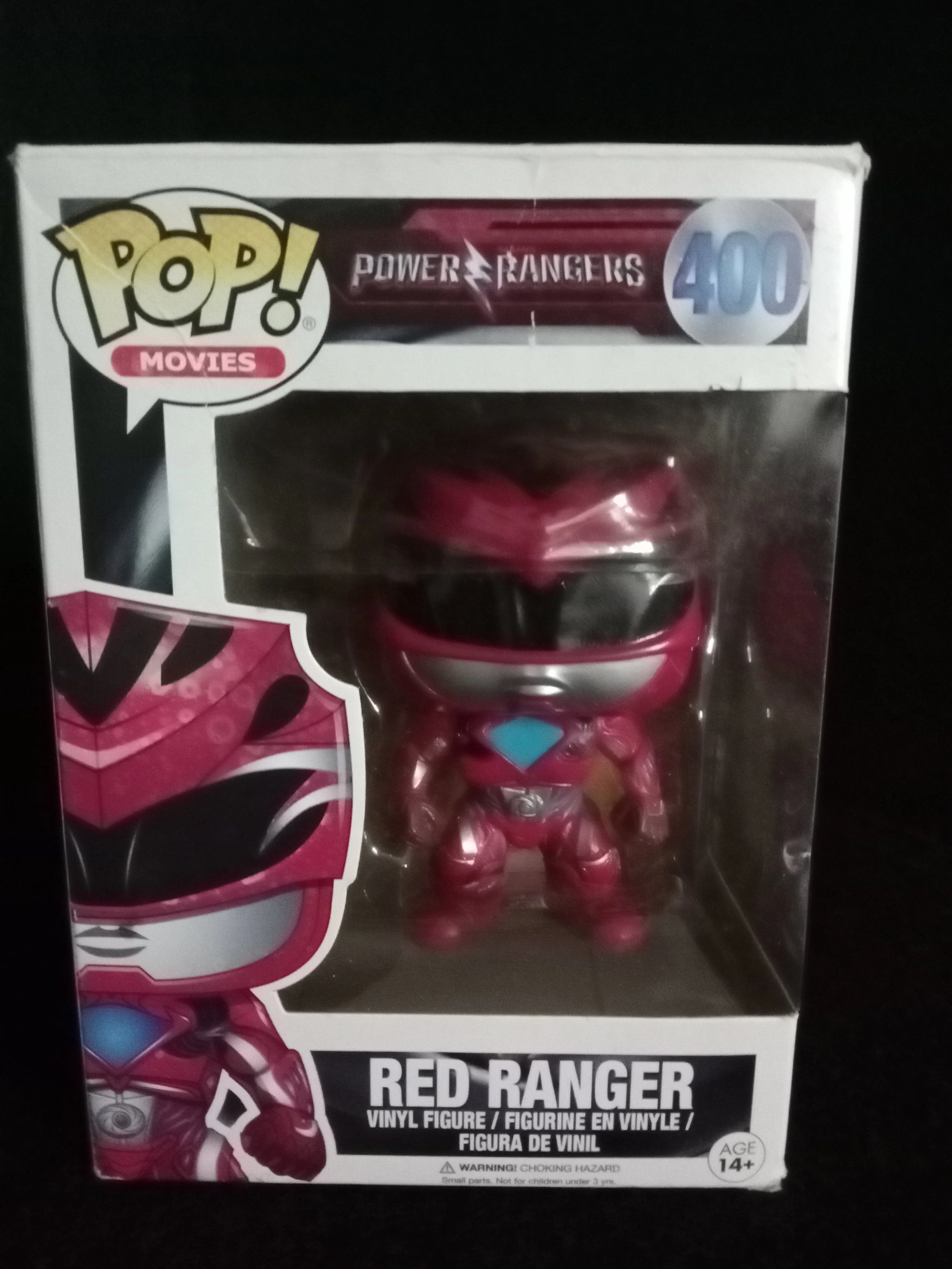 Red Ranger 400 Funko Pop! - Damaged