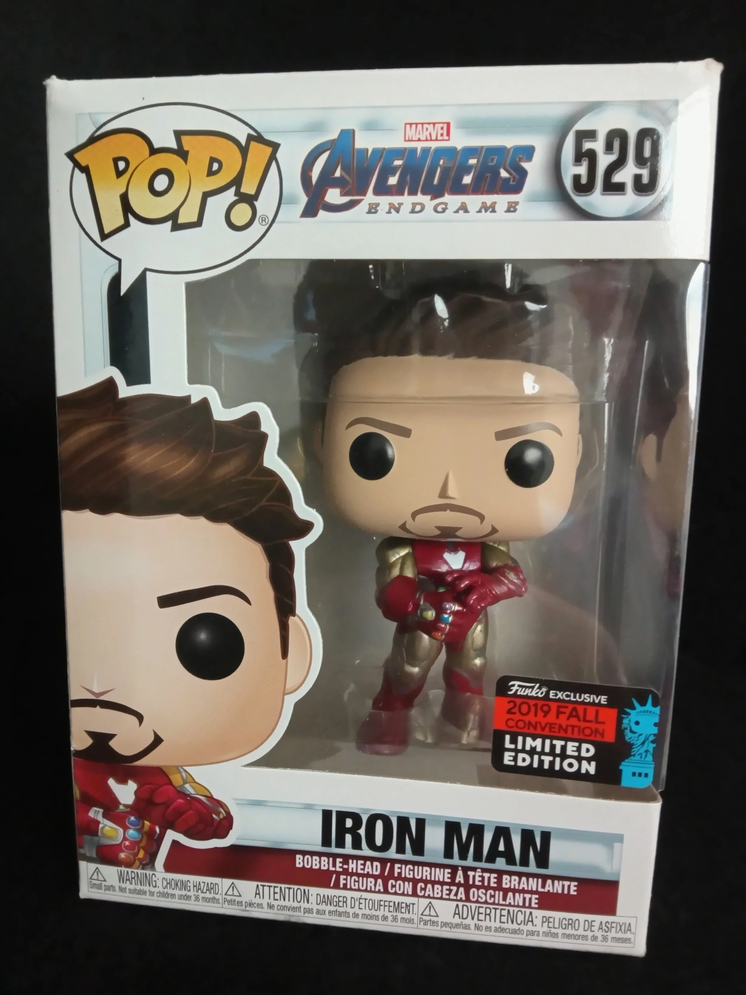 Iron Man 529 - 2019 Fall Convention Limited Edition - Funko Pop! - Damaged