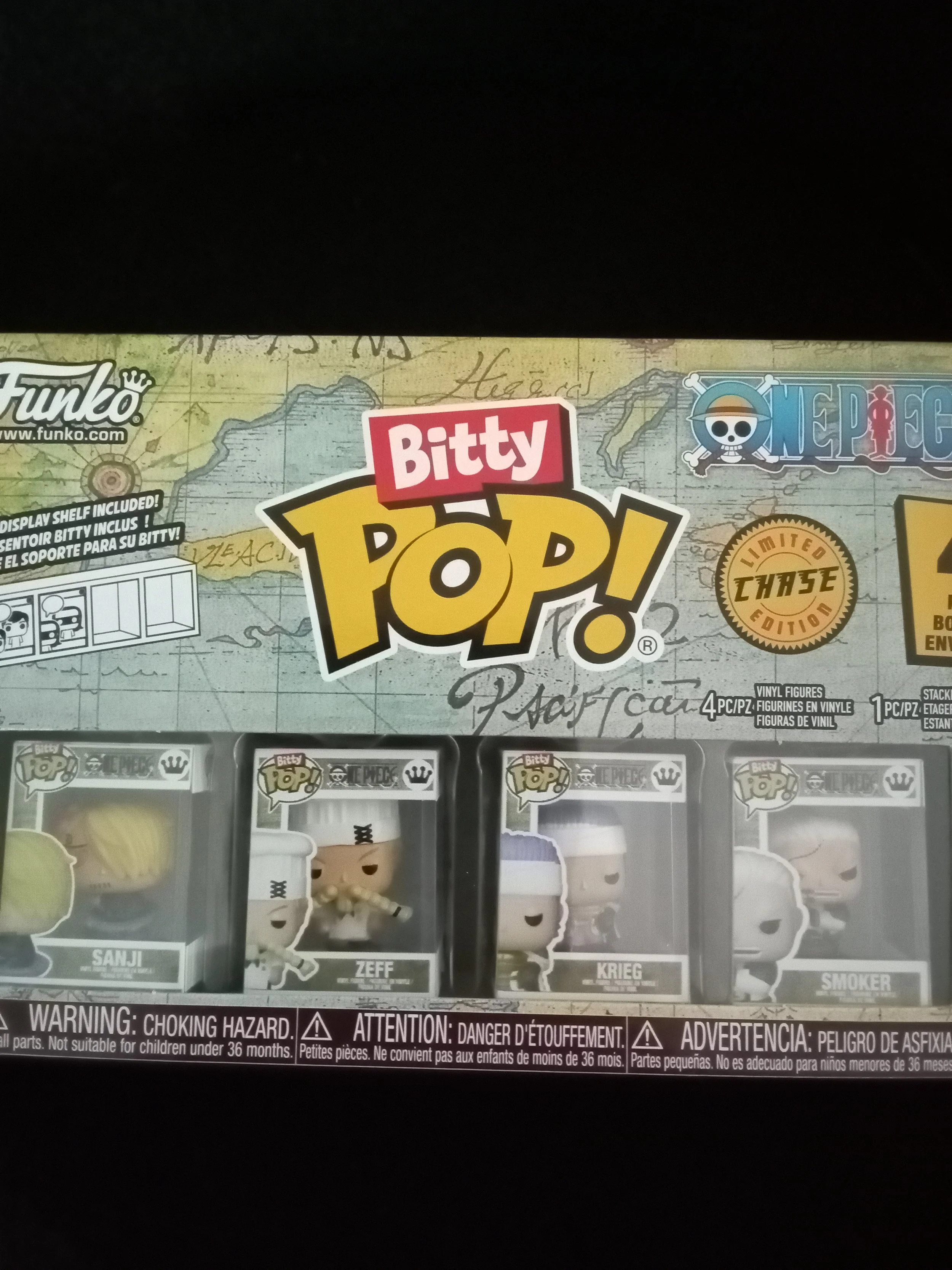 One Piece: Sanji Bitty Pop! 4 Pack