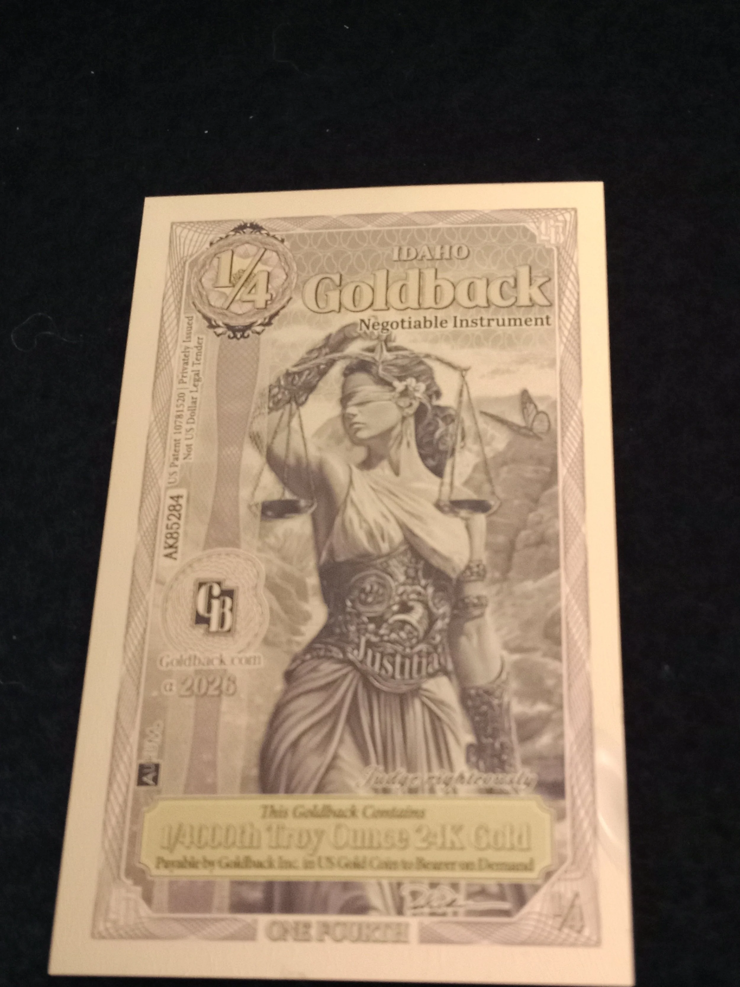 Idaho Quarter Goldback - A - AK85284.jpg