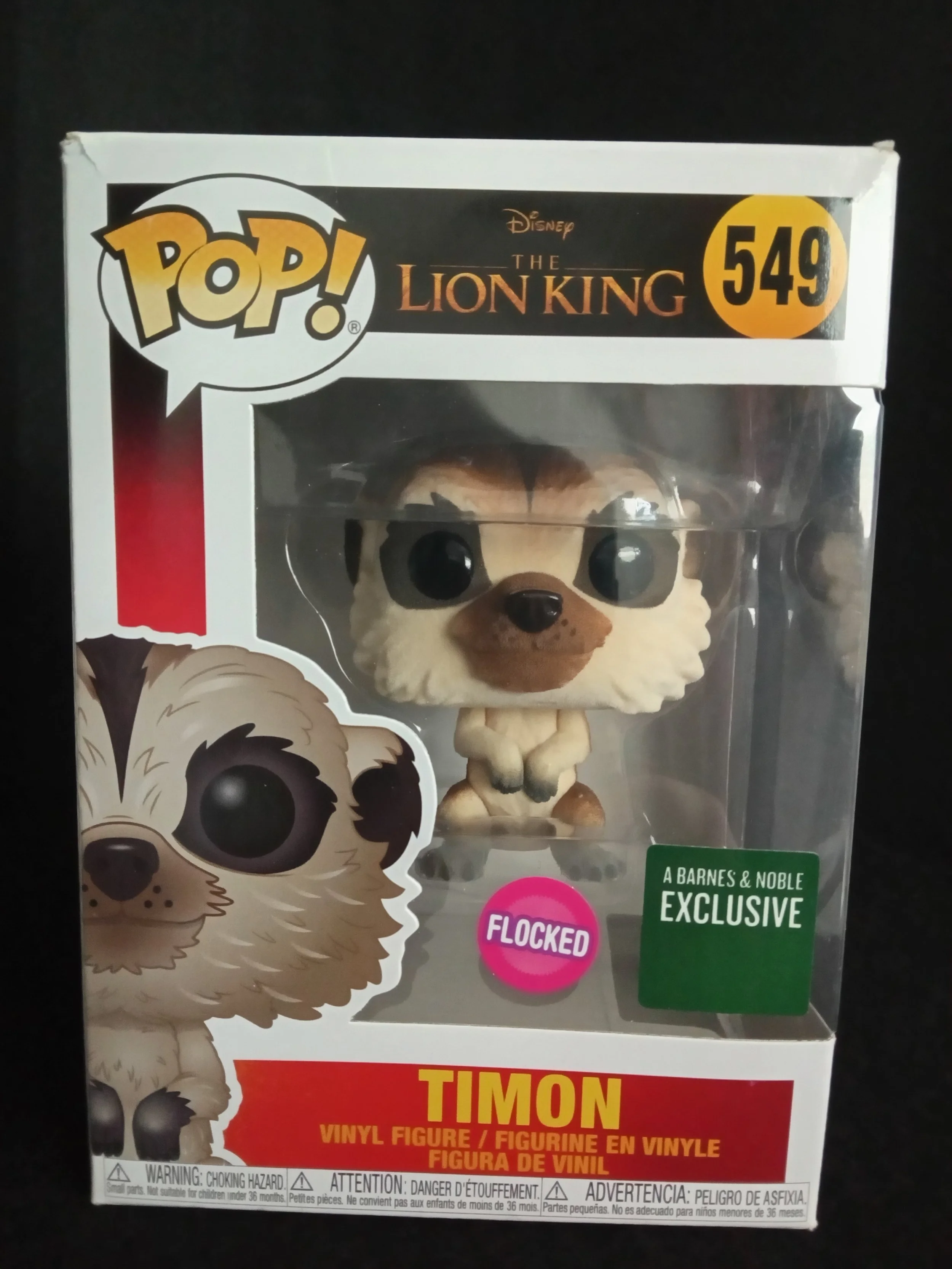 Timon 549 - FLOCKED - Damaged - Funko Pop!