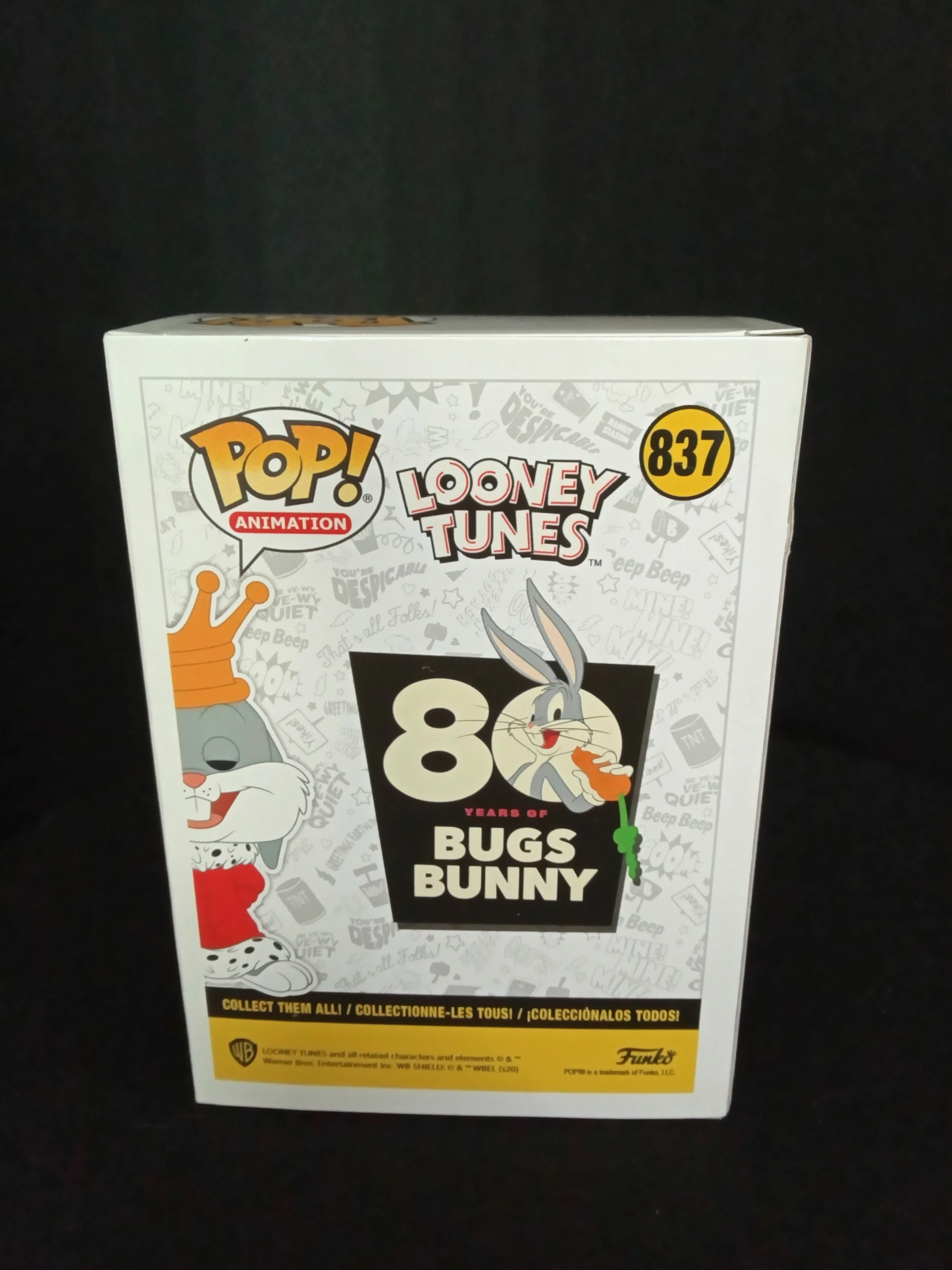 Bugs Bunny King 837 - Back - Funko Pop!.jpg