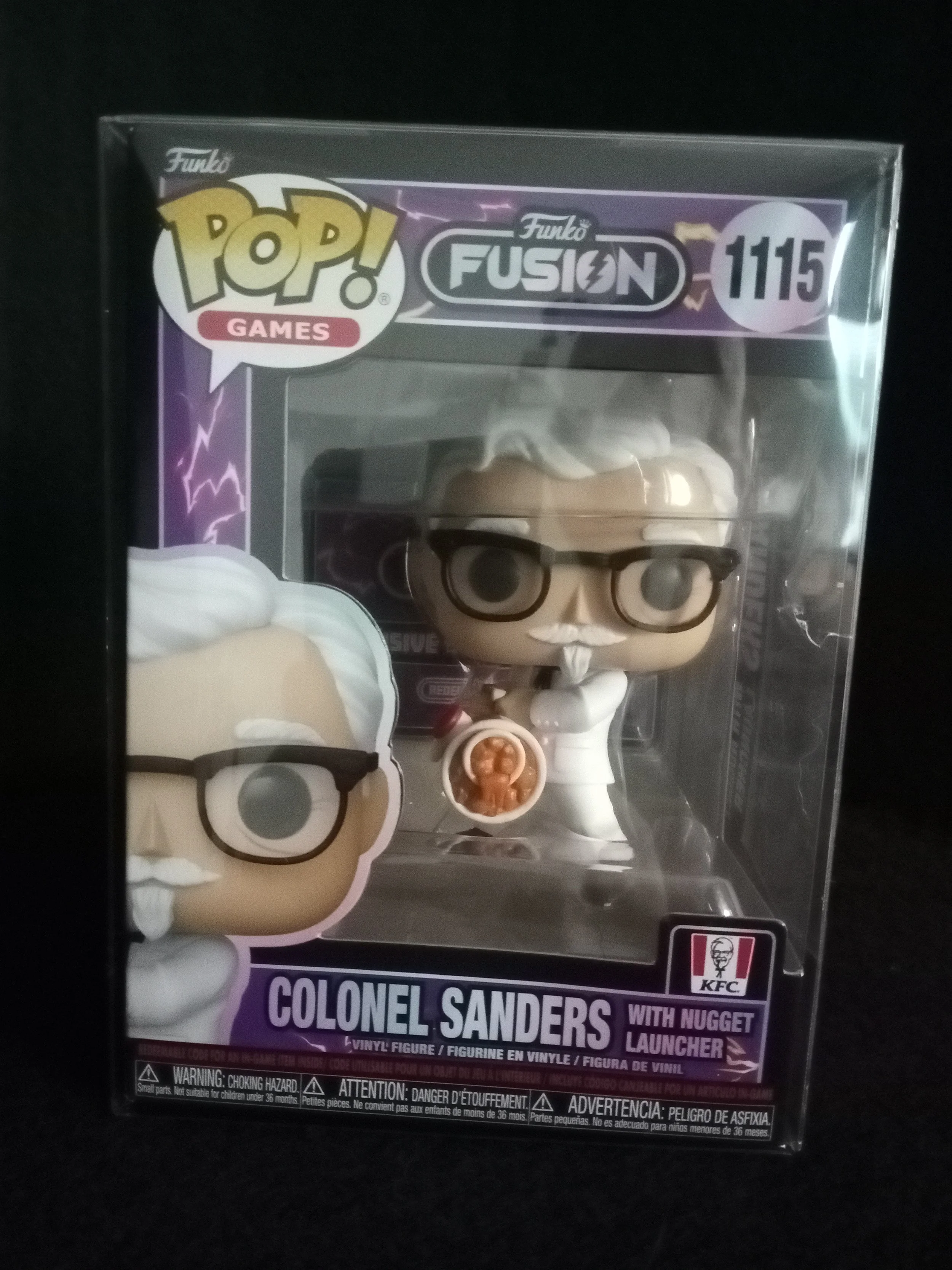 Colonel Sanders with Nugget Launcher 1115 Funko Pop!