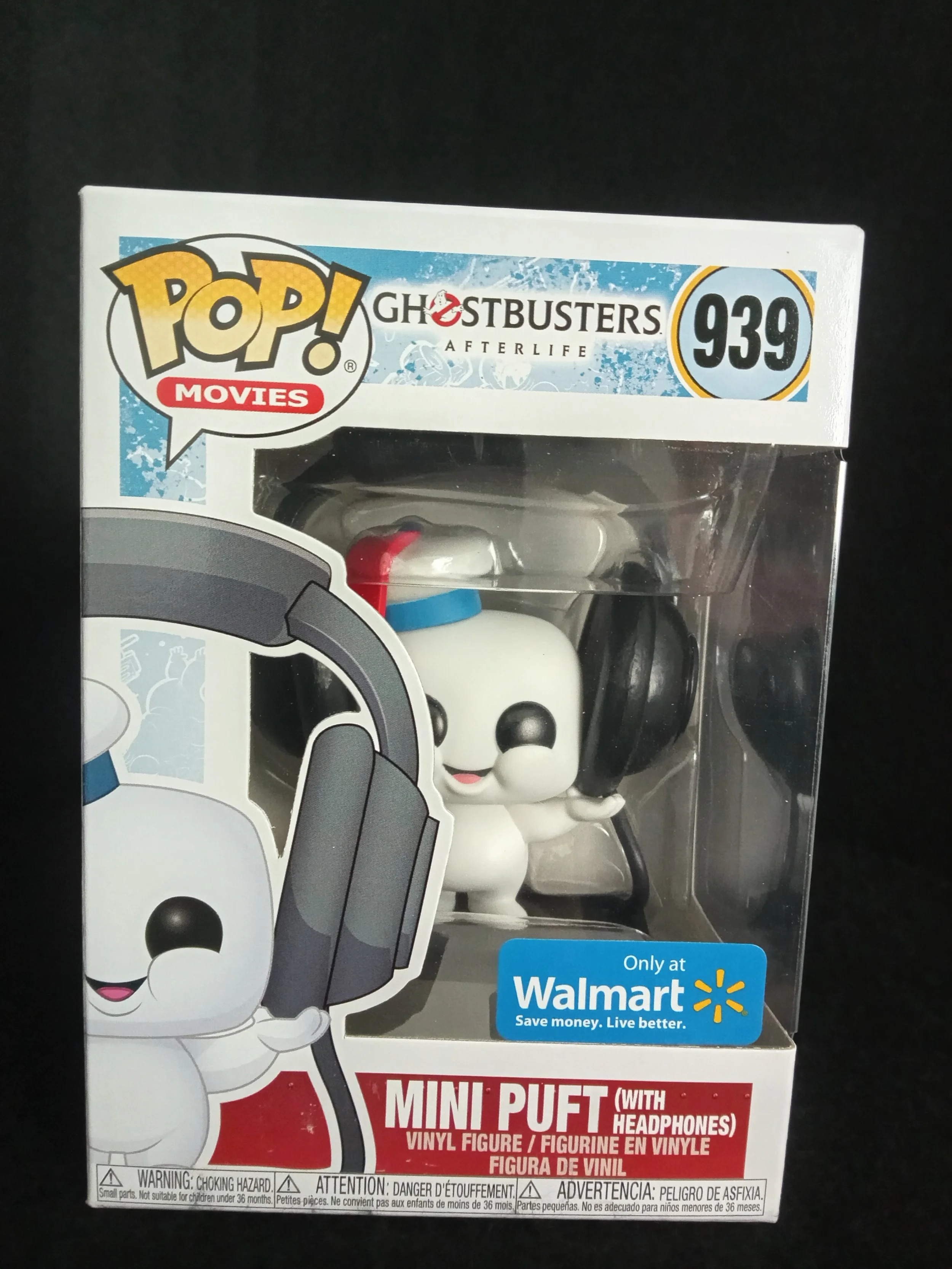 Mini Puft 939 - with Headphones - Funko Pop!