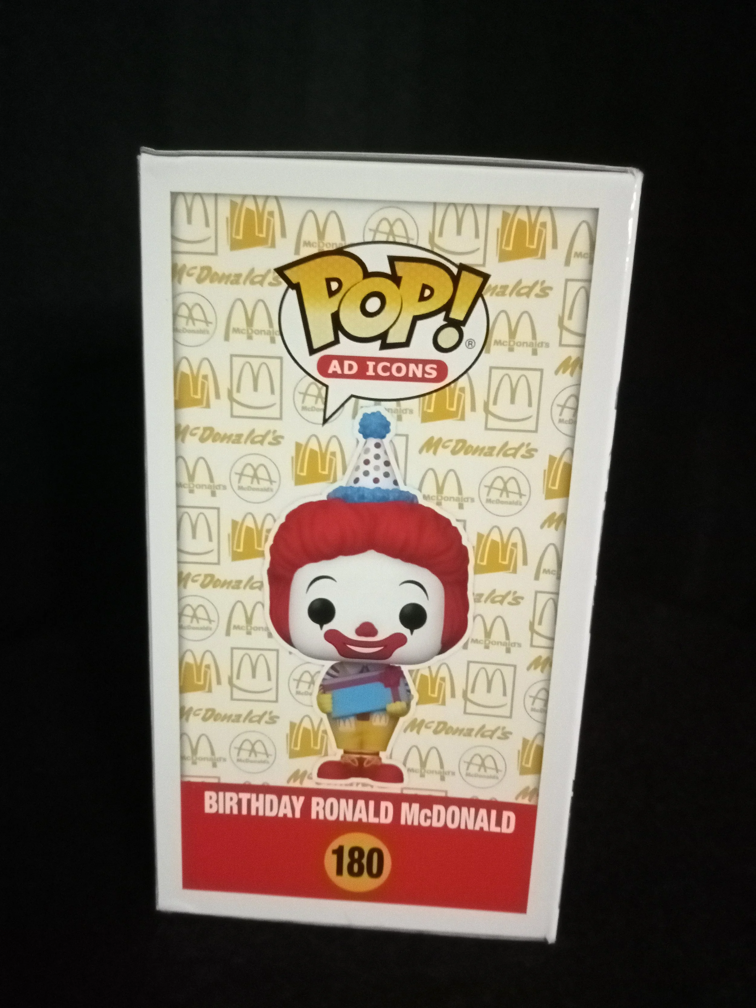 Birthday Ronald McDonald 180 - Right - Funko Pop!.jpg