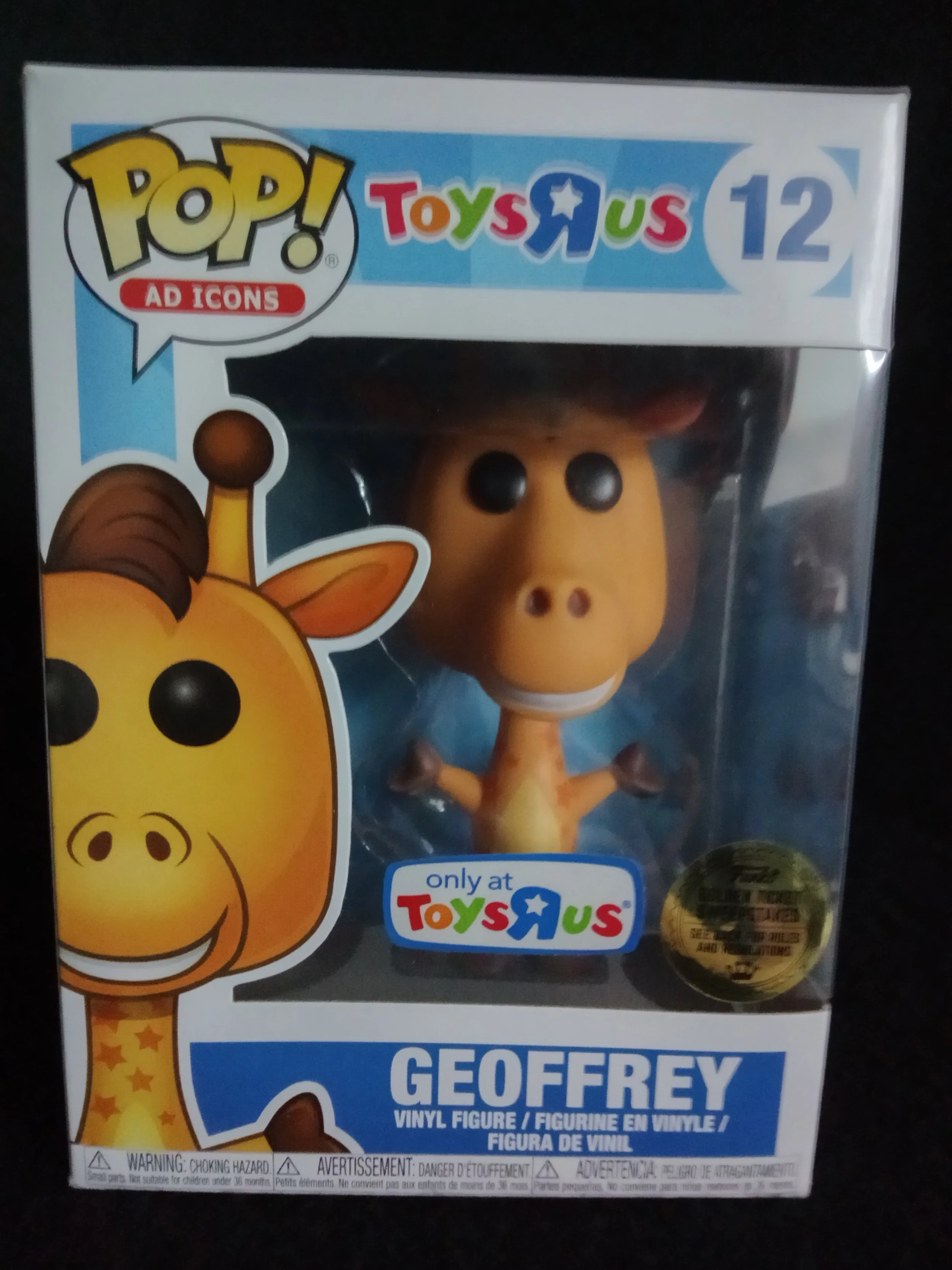 Geoffrey 12 Funko Pop!