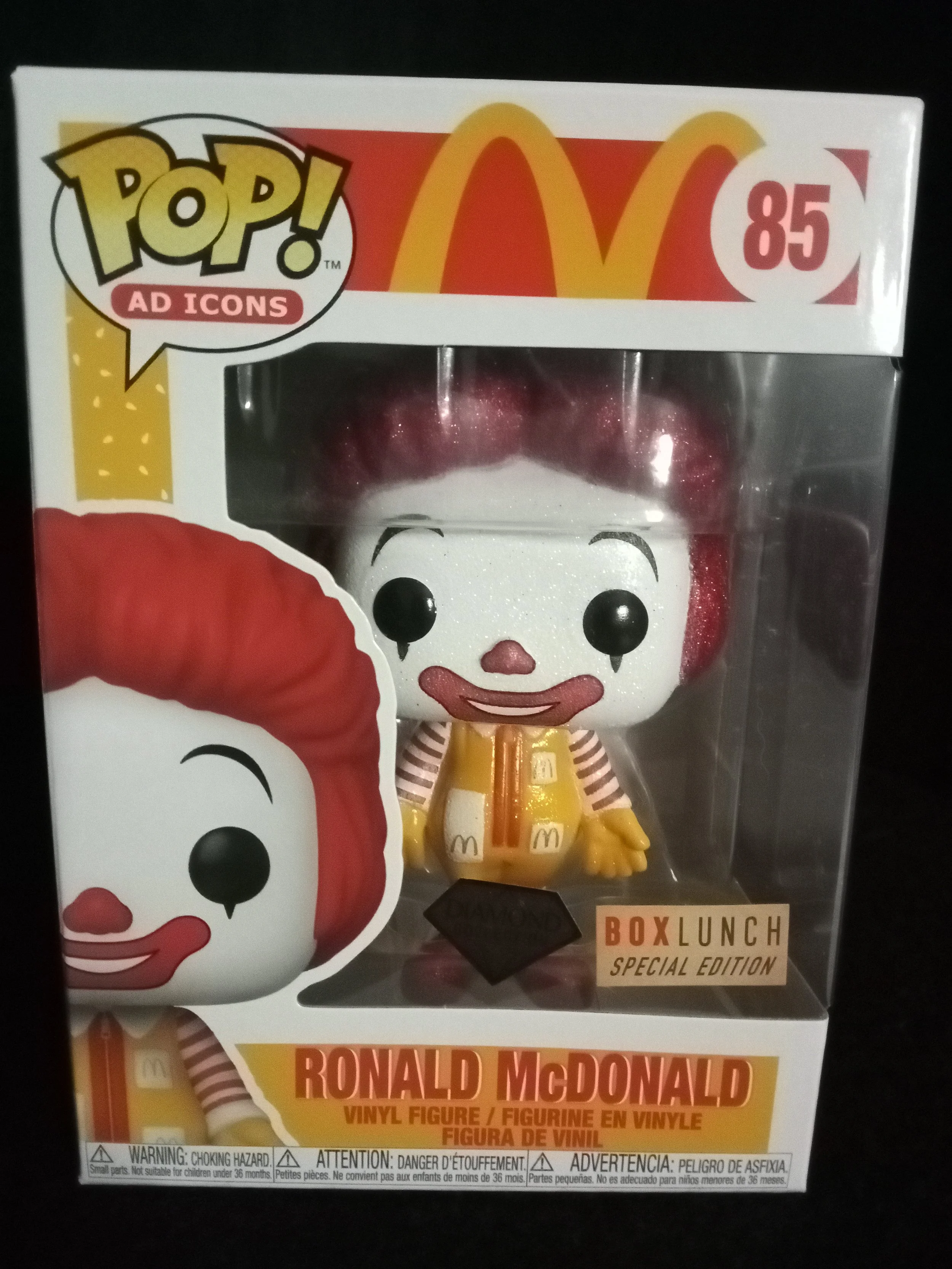 Ronald McDonald 85 - DIAMOND - Funko Pop!