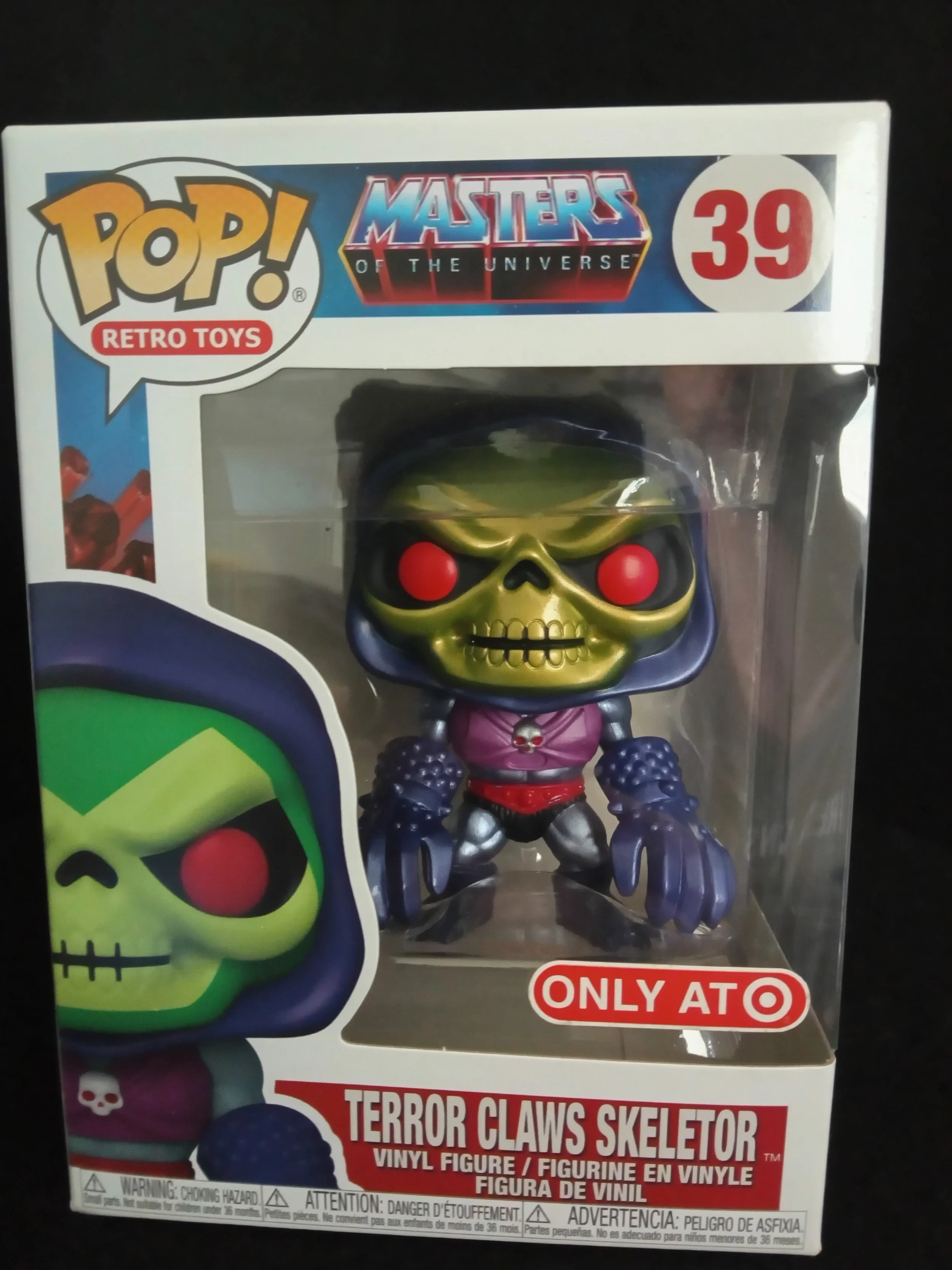 Terror Claws Skeletor 39 - Metallic - Funko Pop!
